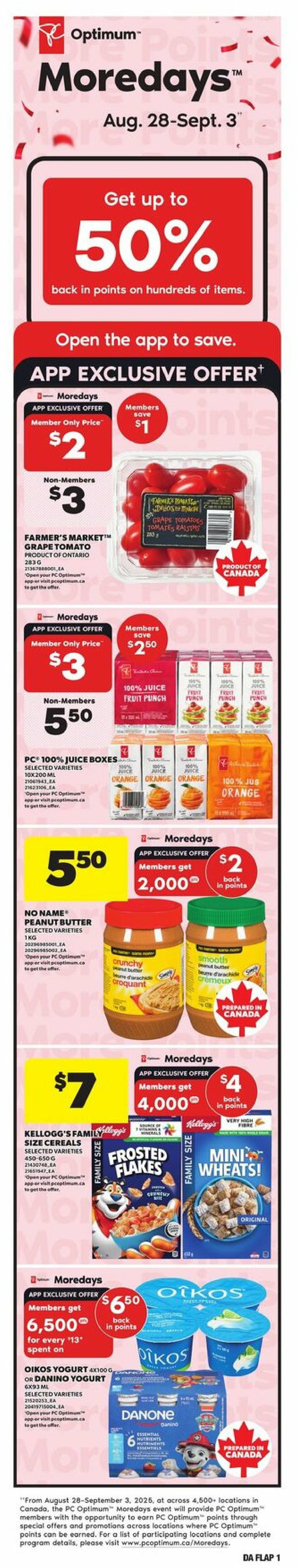 dominion - Dominion flyer valid from 08-28 - 09-03 - page: 1