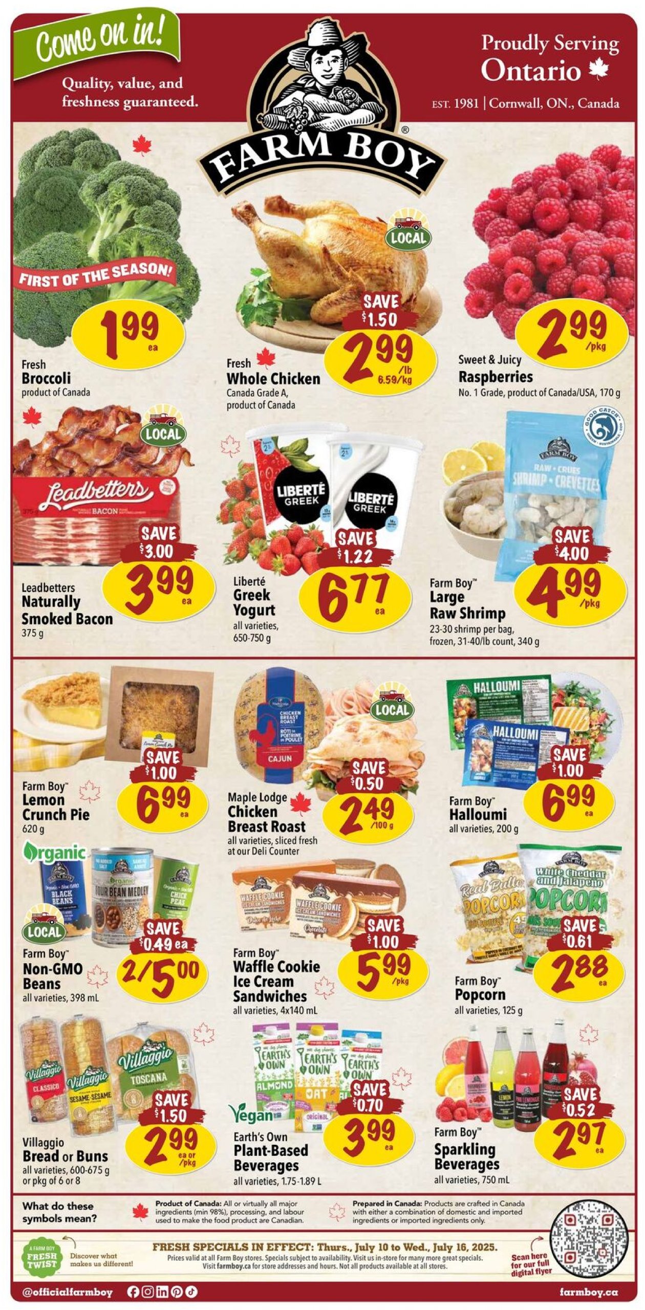 farm-boy - Farm Boy flyer valid from 07-10 - 07-16