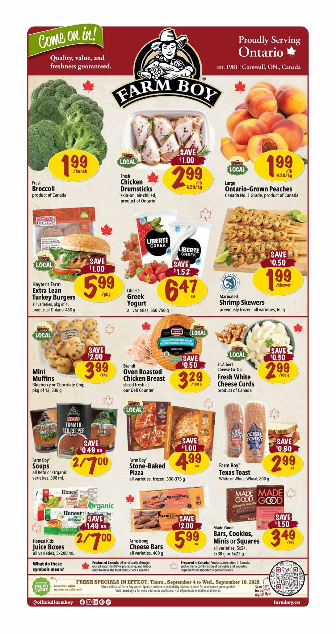 farm-boy - Farm Boy flyer valid from 09-04 - 09-10