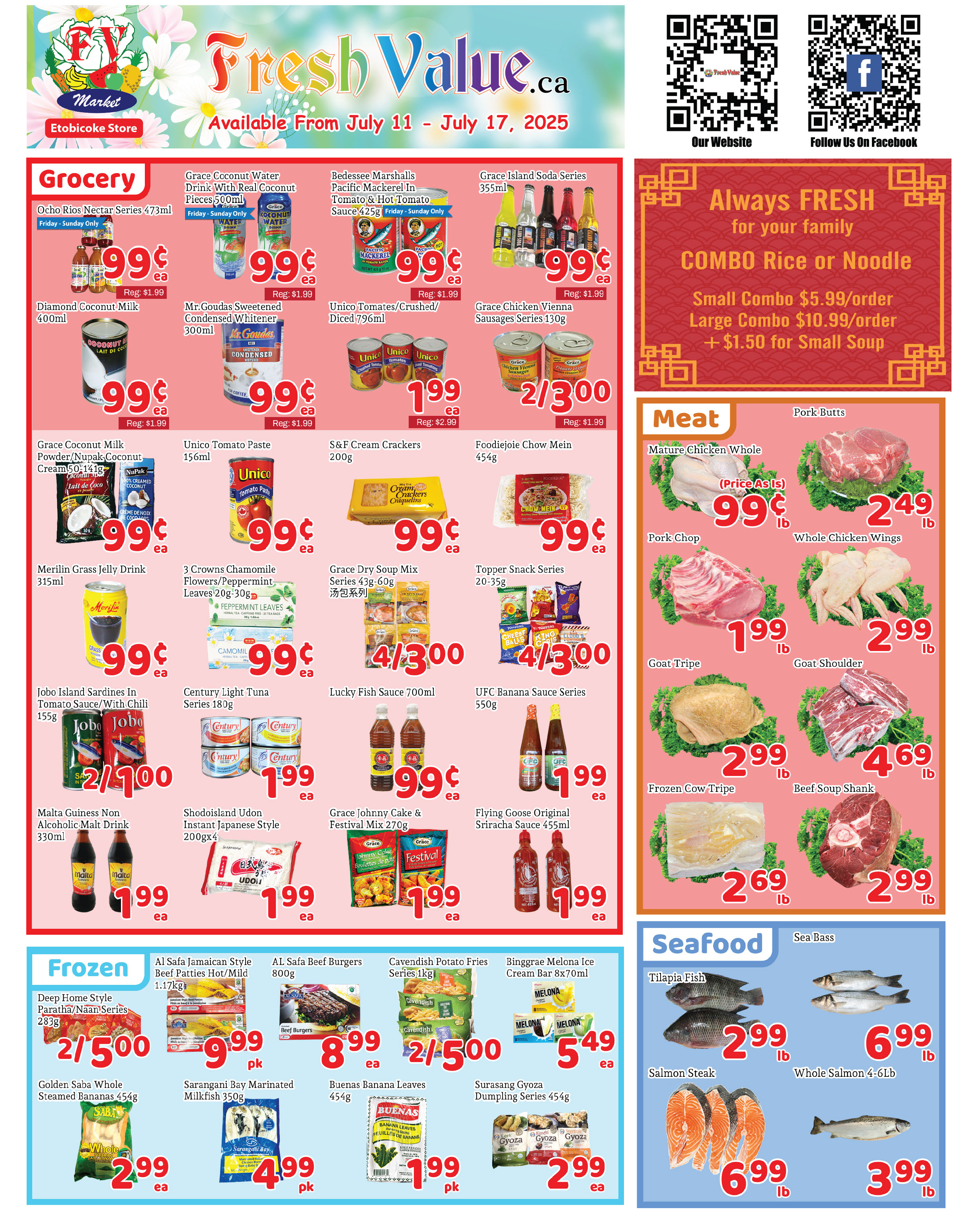 fresh-value-market - Fresh Value Market - Etobicoke flyer valid from 07-11 - 07-17