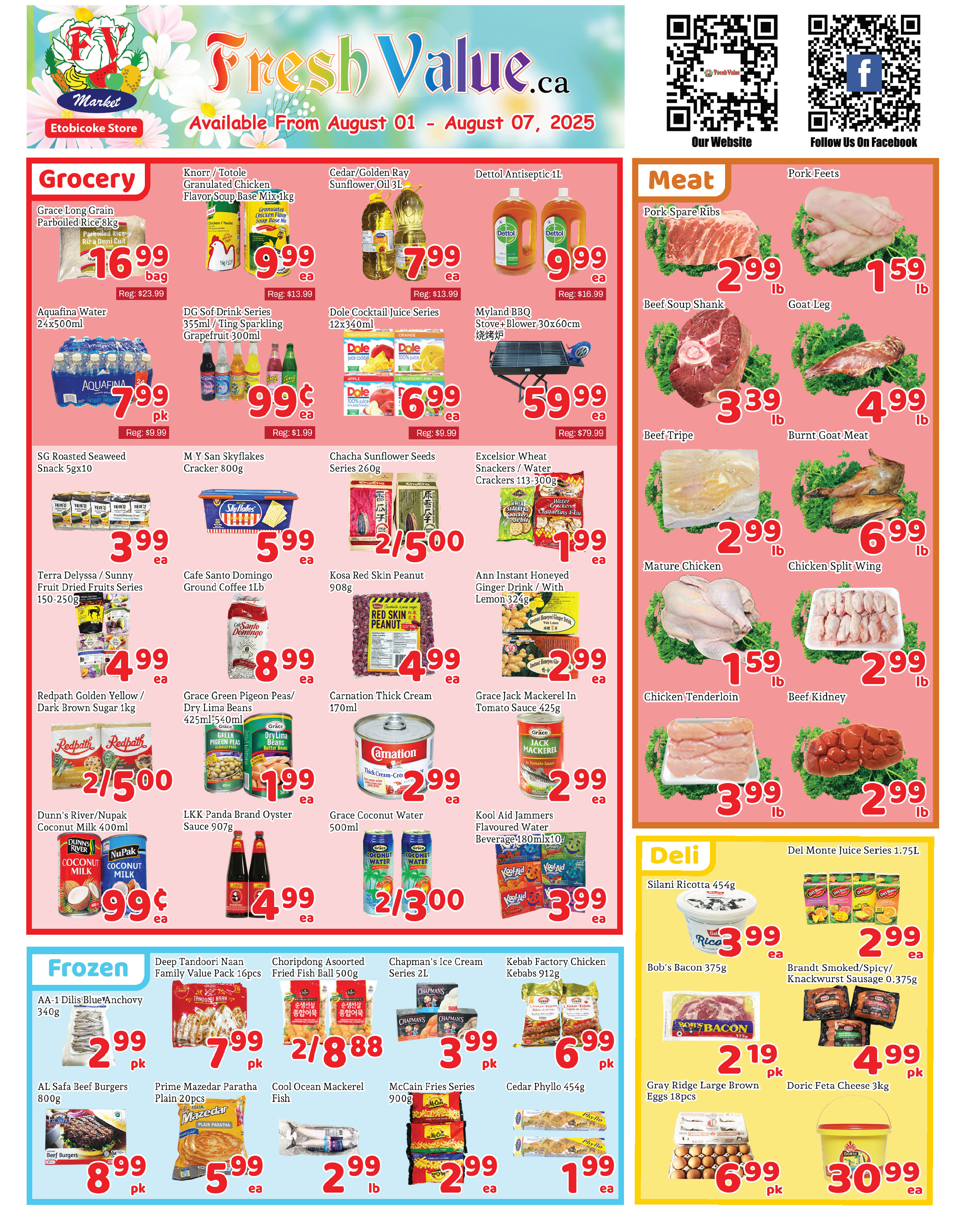 fresh-value-market - Fresh Value Market - Etobicoke flyer valid from 08-01 - 08-07