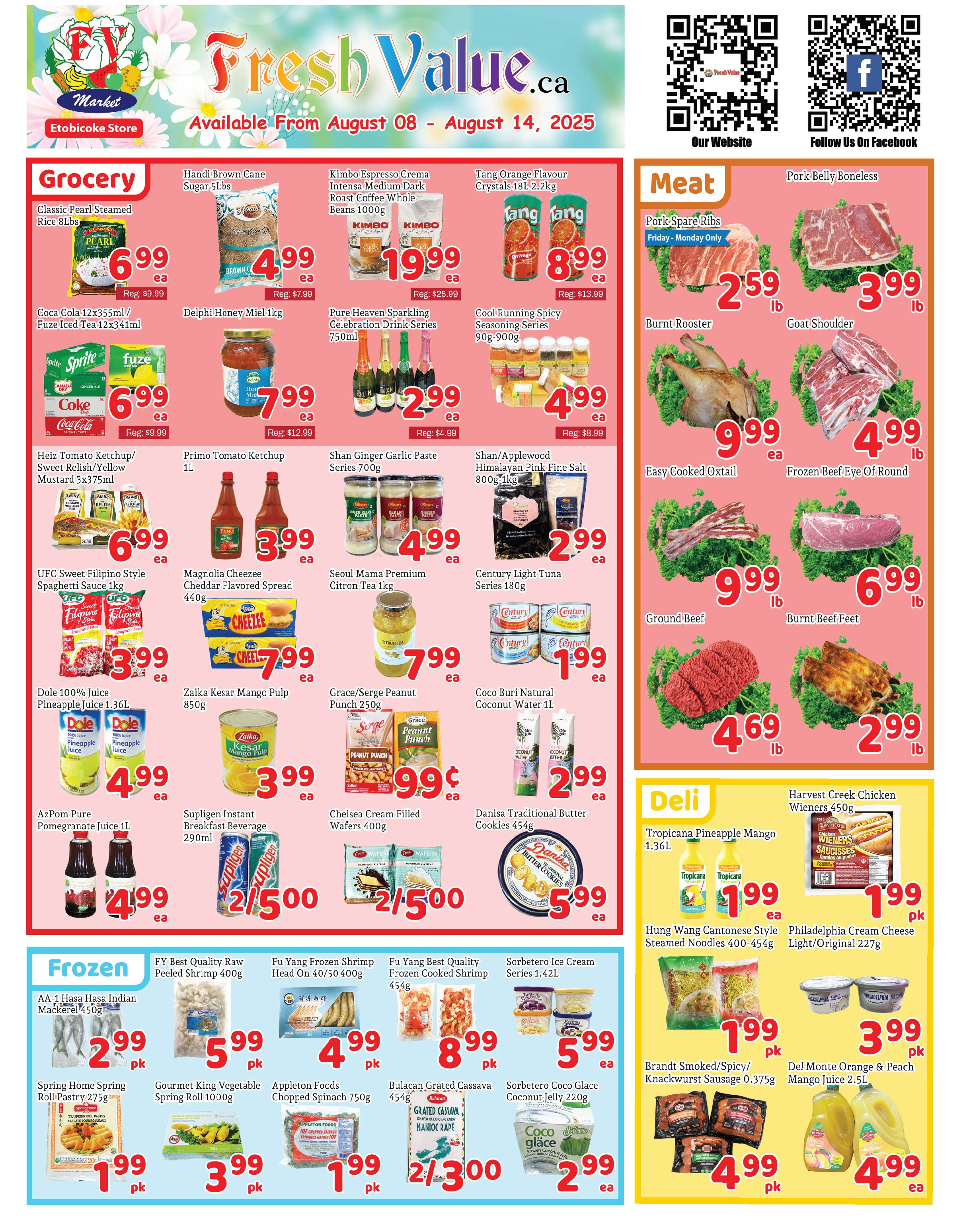 fresh-value-market - Fresh Value Market - Etobicoke flyer valid from 08-08 - 08-14