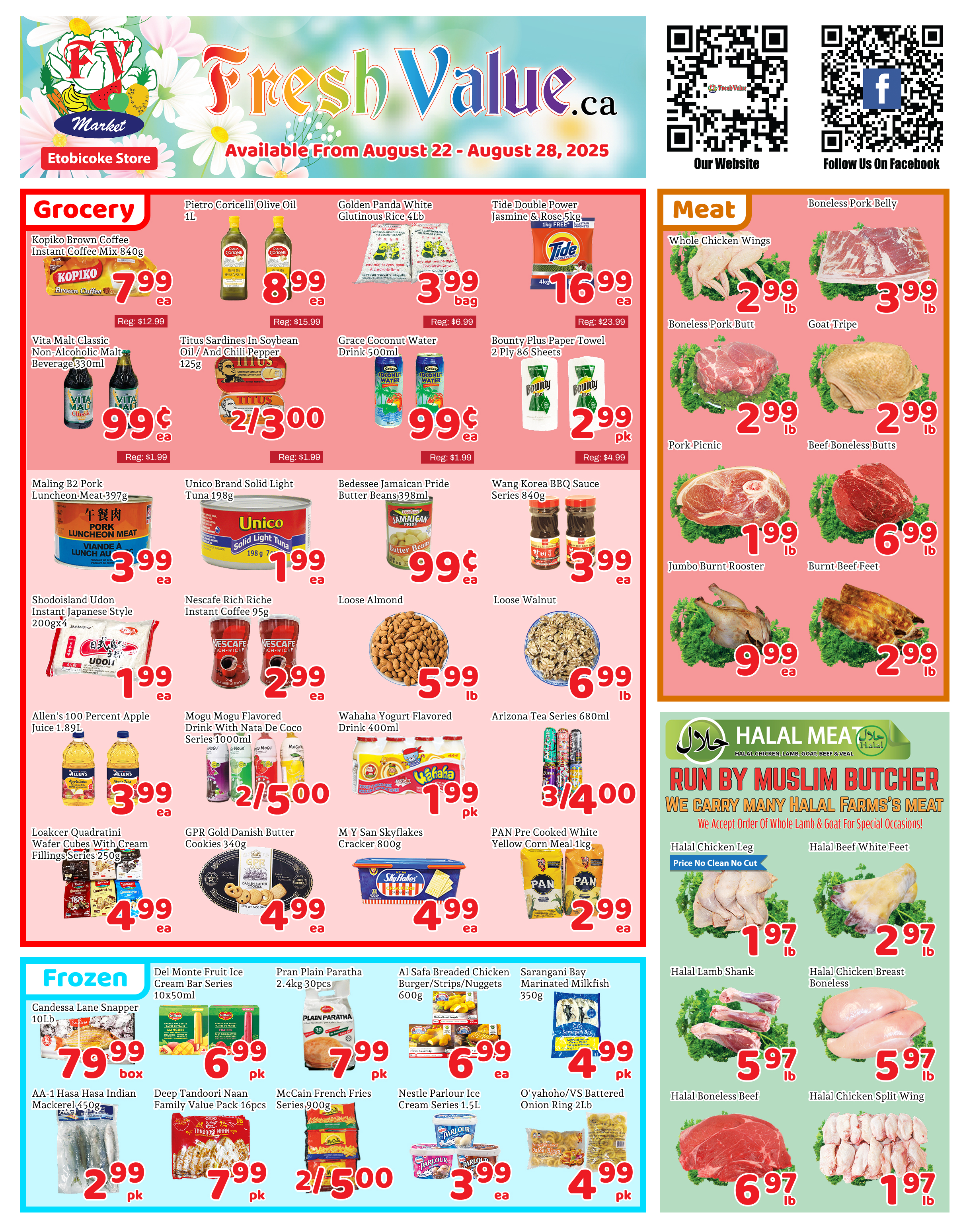 fresh-value-market - Fresh Value Market - Etobicoke Store flyer valid from 08-22 - 08-28
