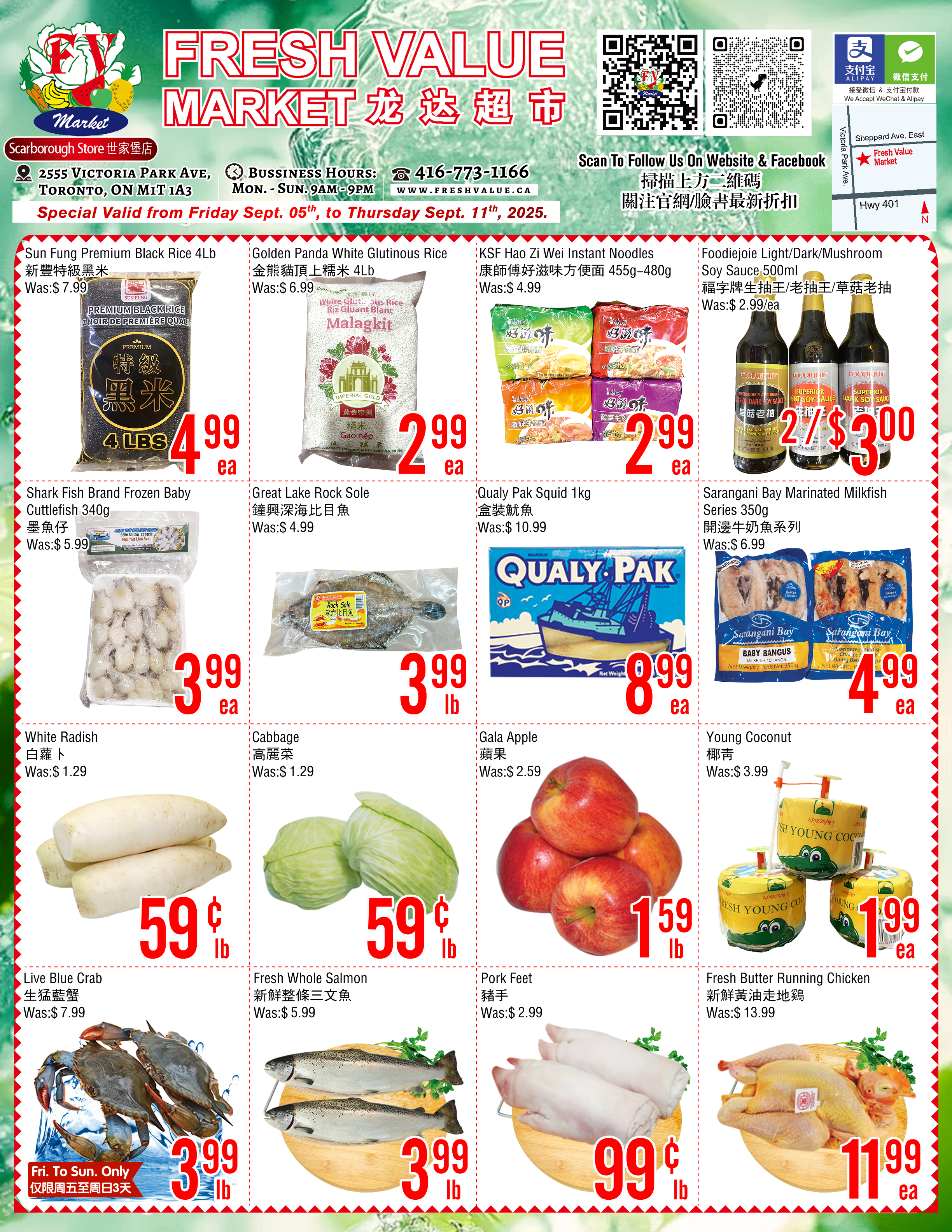 fresh-value-market - Fresh Value Market - Scarborough flyer valid from 09-05 - 09-11