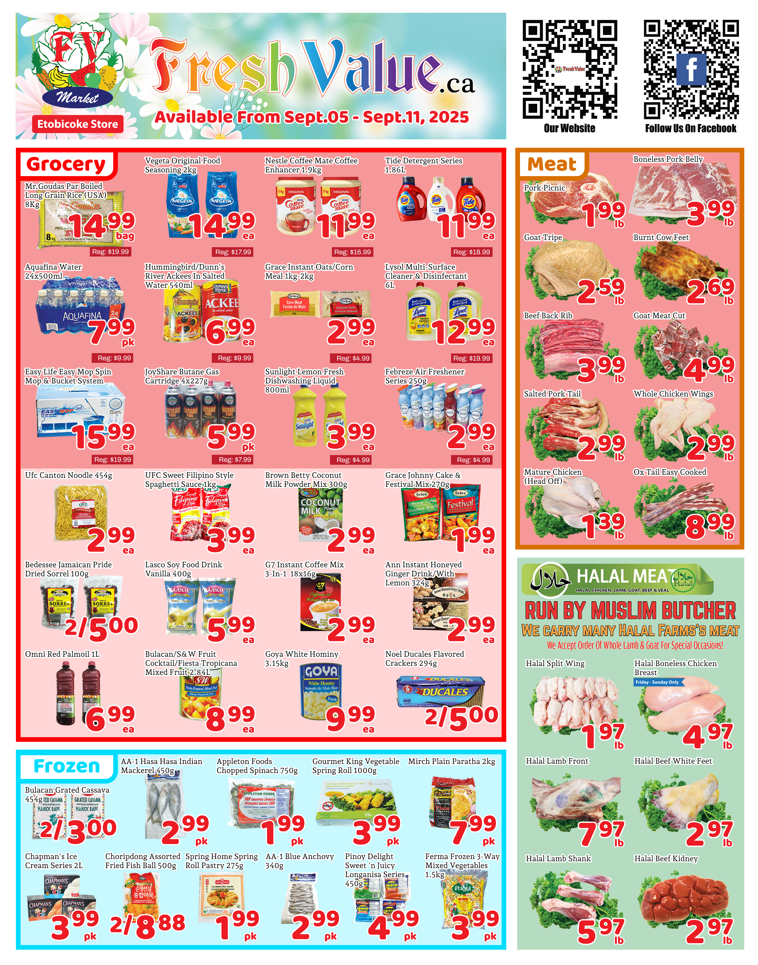 fresh-value-market - Fresh Value Market - Etobicoke flyer valid from 09-05 - 09-11