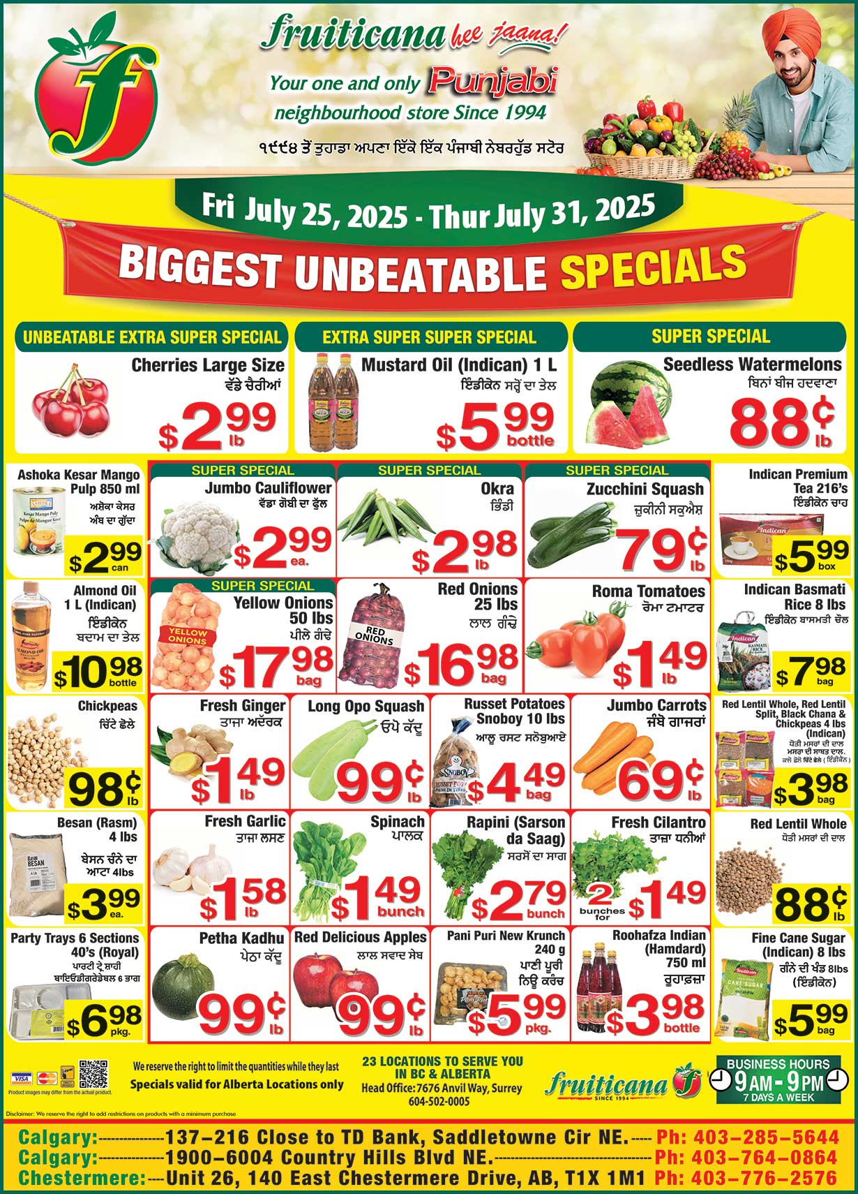 fruiticana - Fruiticana flyer valid from 07-25 - 07-31