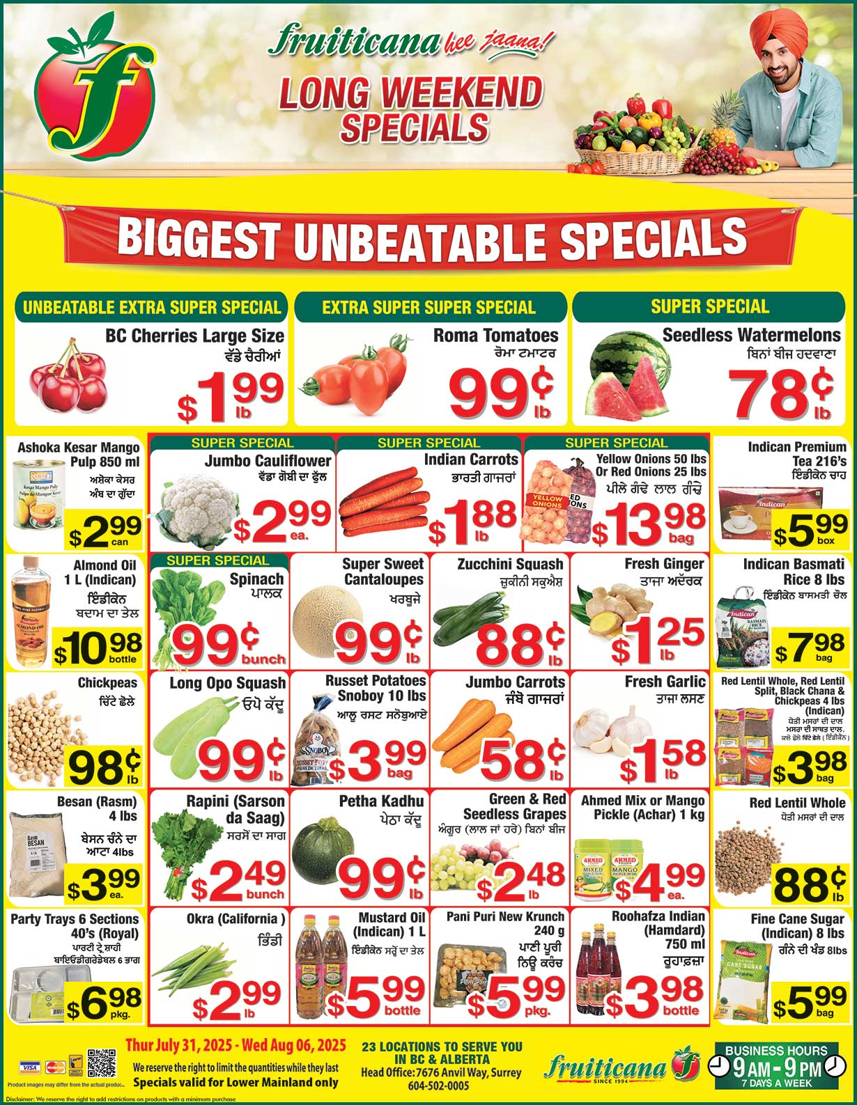 fruiticana - Fruiticana flyer valid from 07-31 - 08-06