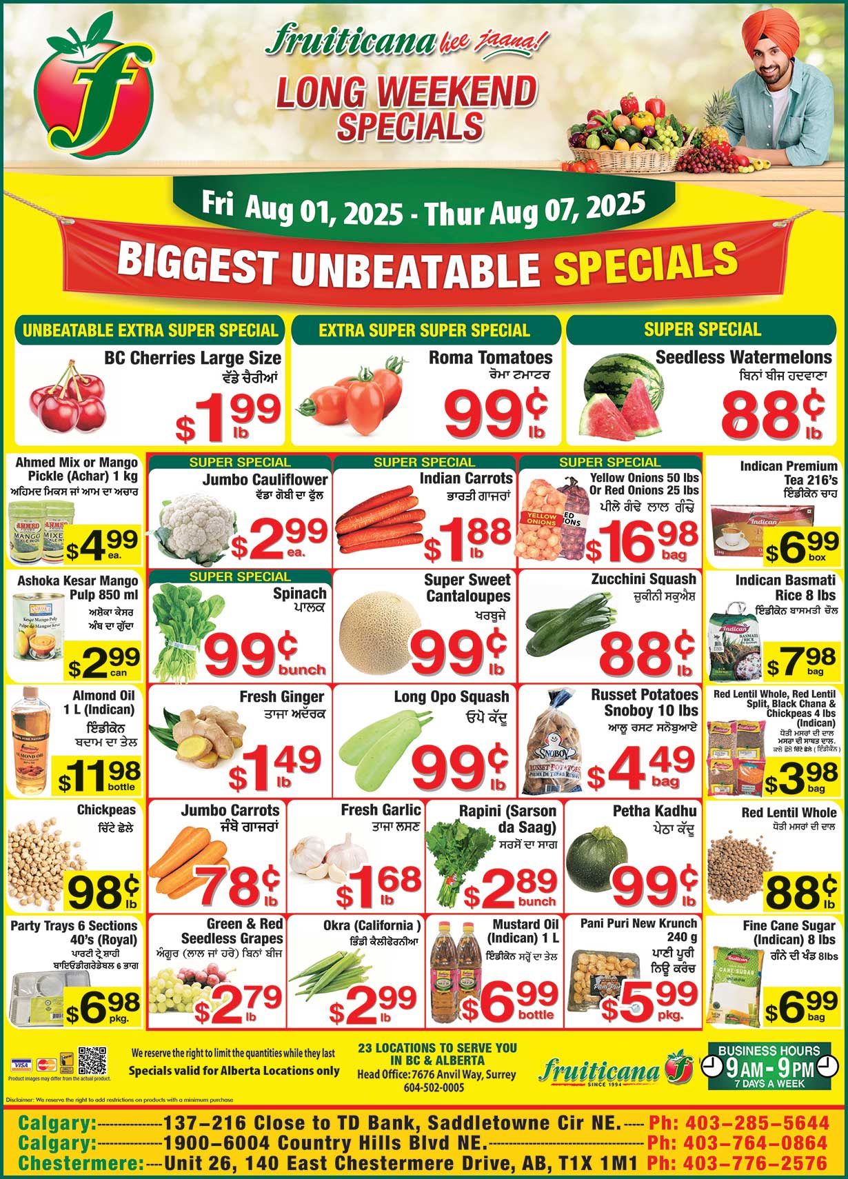 fruiticana - Fruiticana flyer valid from 08-01 - 08-07