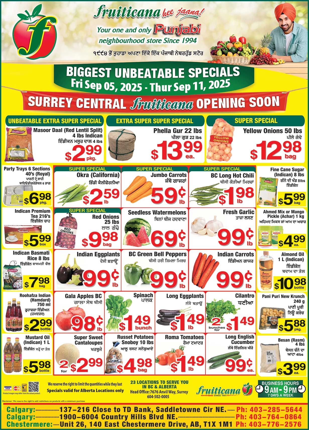 fruiticana - Fruiticana flyer valid from 09-05 - 09-11