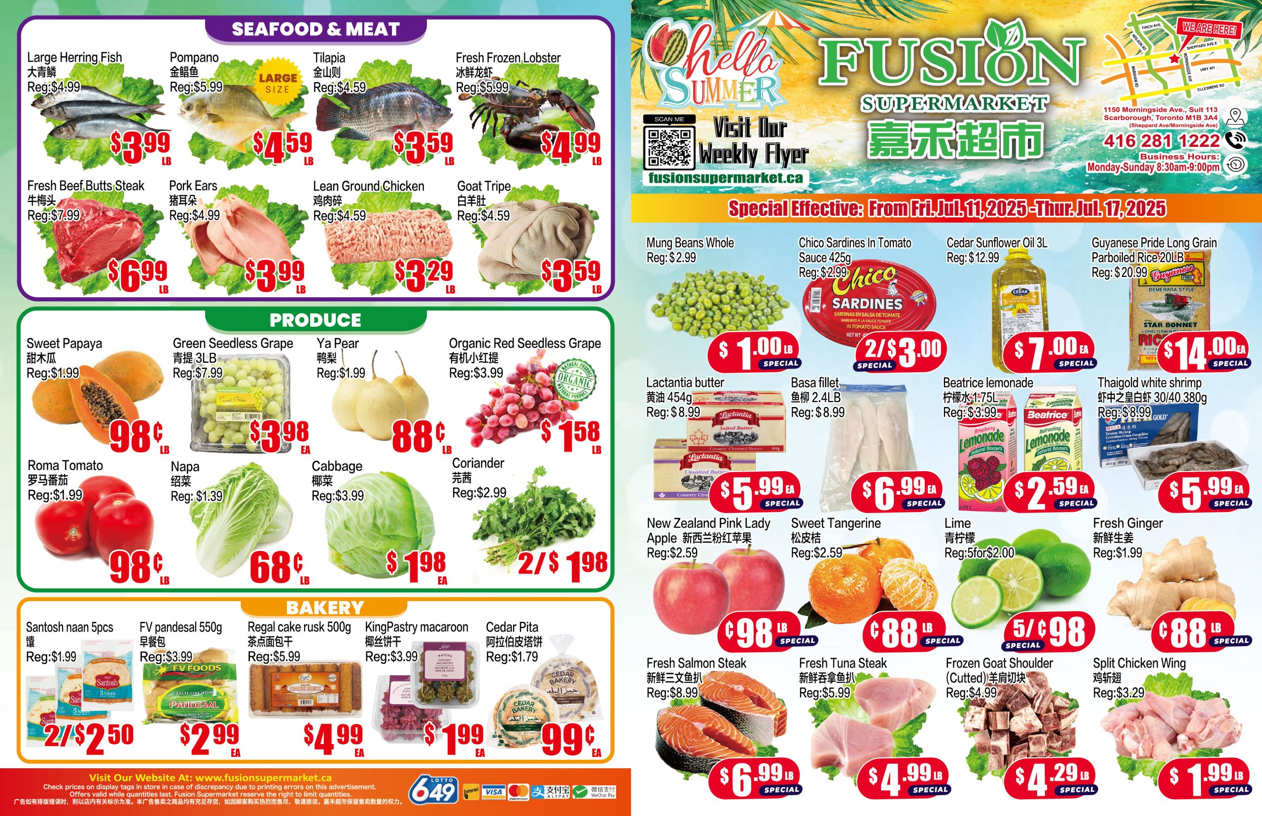 fusion-supermarket - Fusion Supermarket flyer valid from 07-11 - 07-17