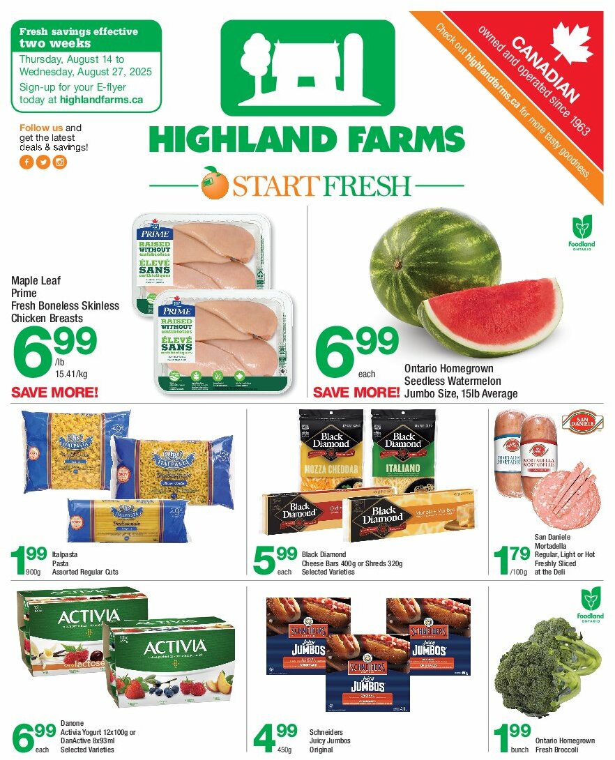 highland-farms - Highland Farms flyer valid from 08-14 - 08-27