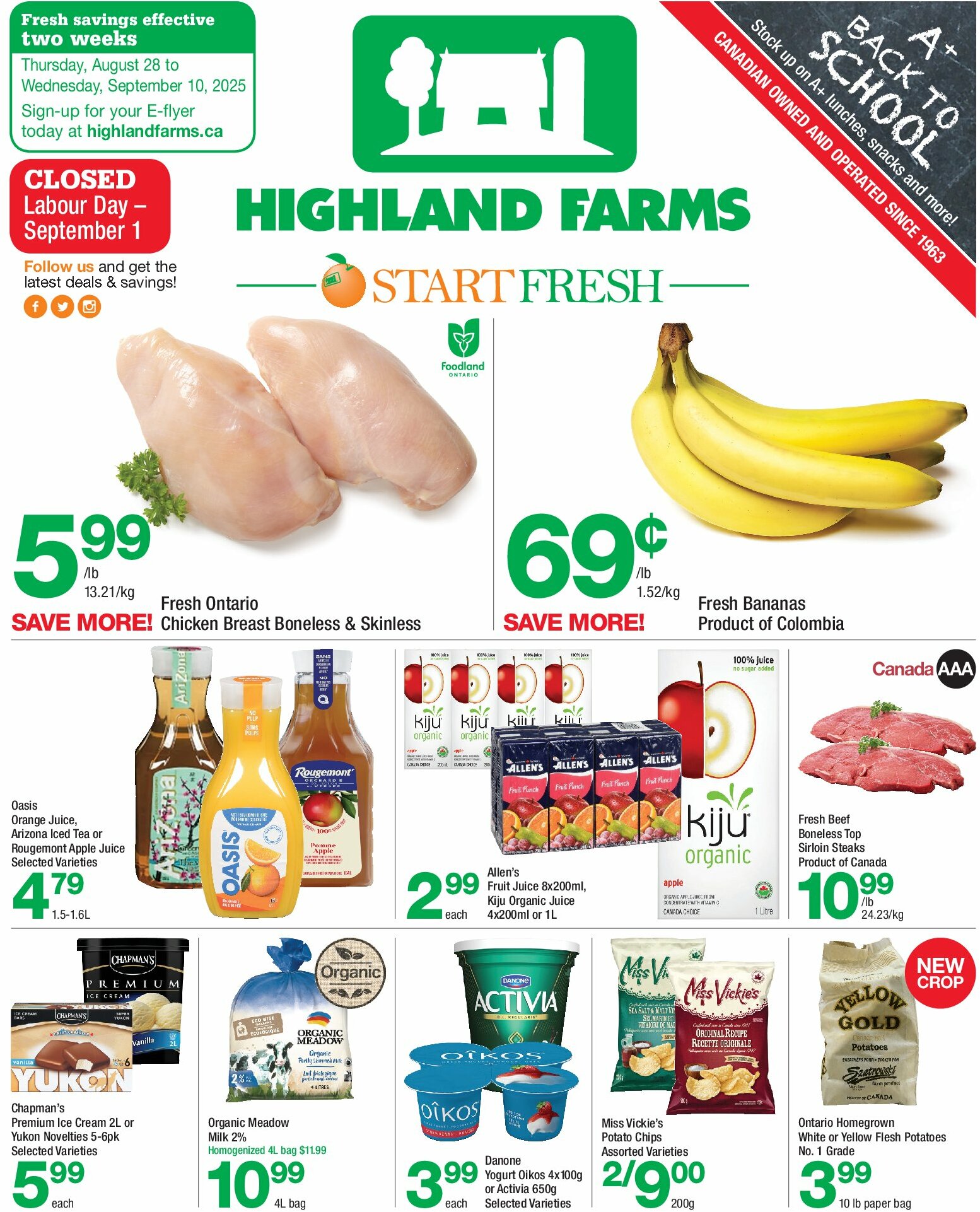 highland-farms - Highland Farms flyer valid from 08-28 - 09-10