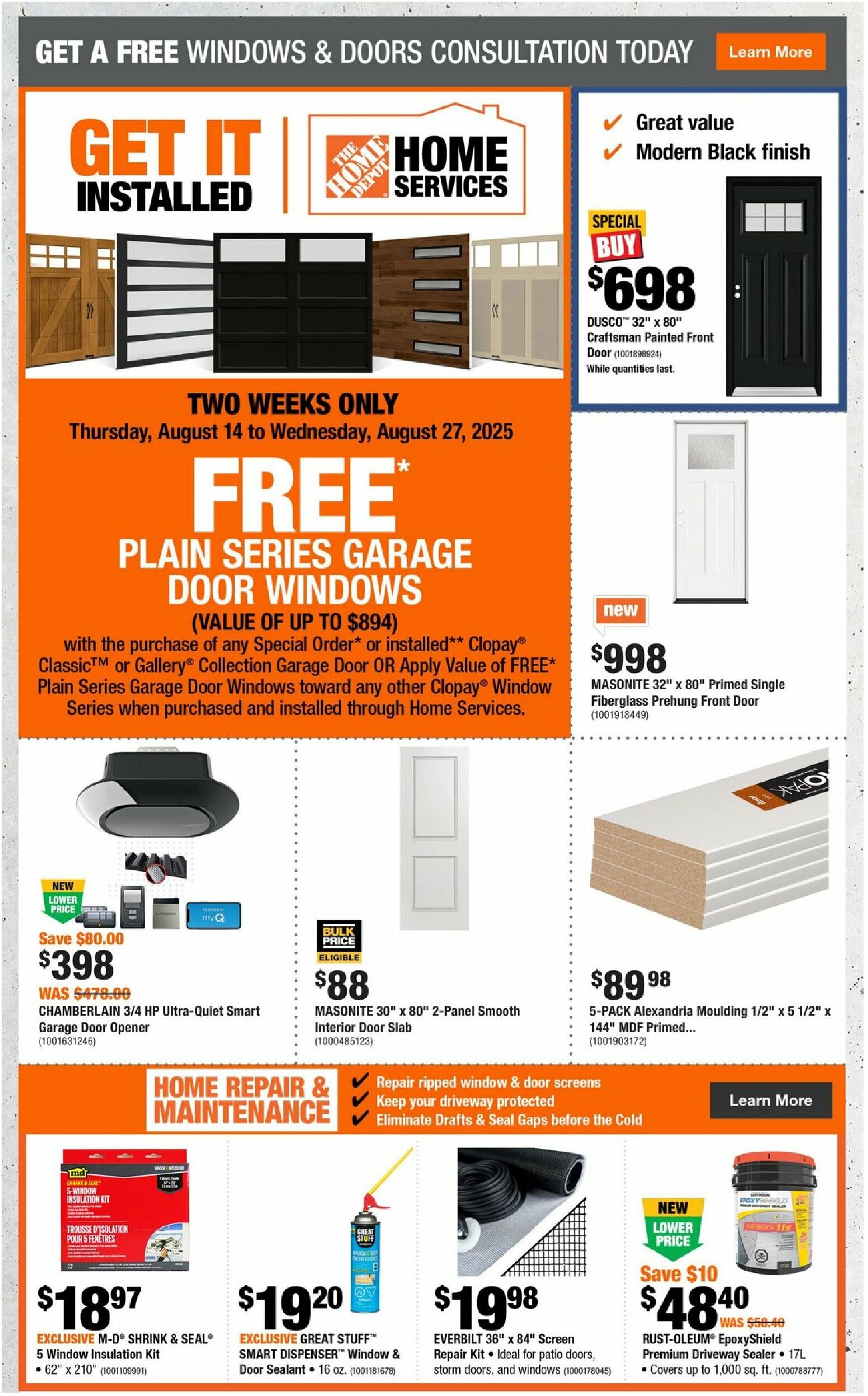 home-depot - Home Depot flyer valid from 08-14 - 08-27 - page: 6