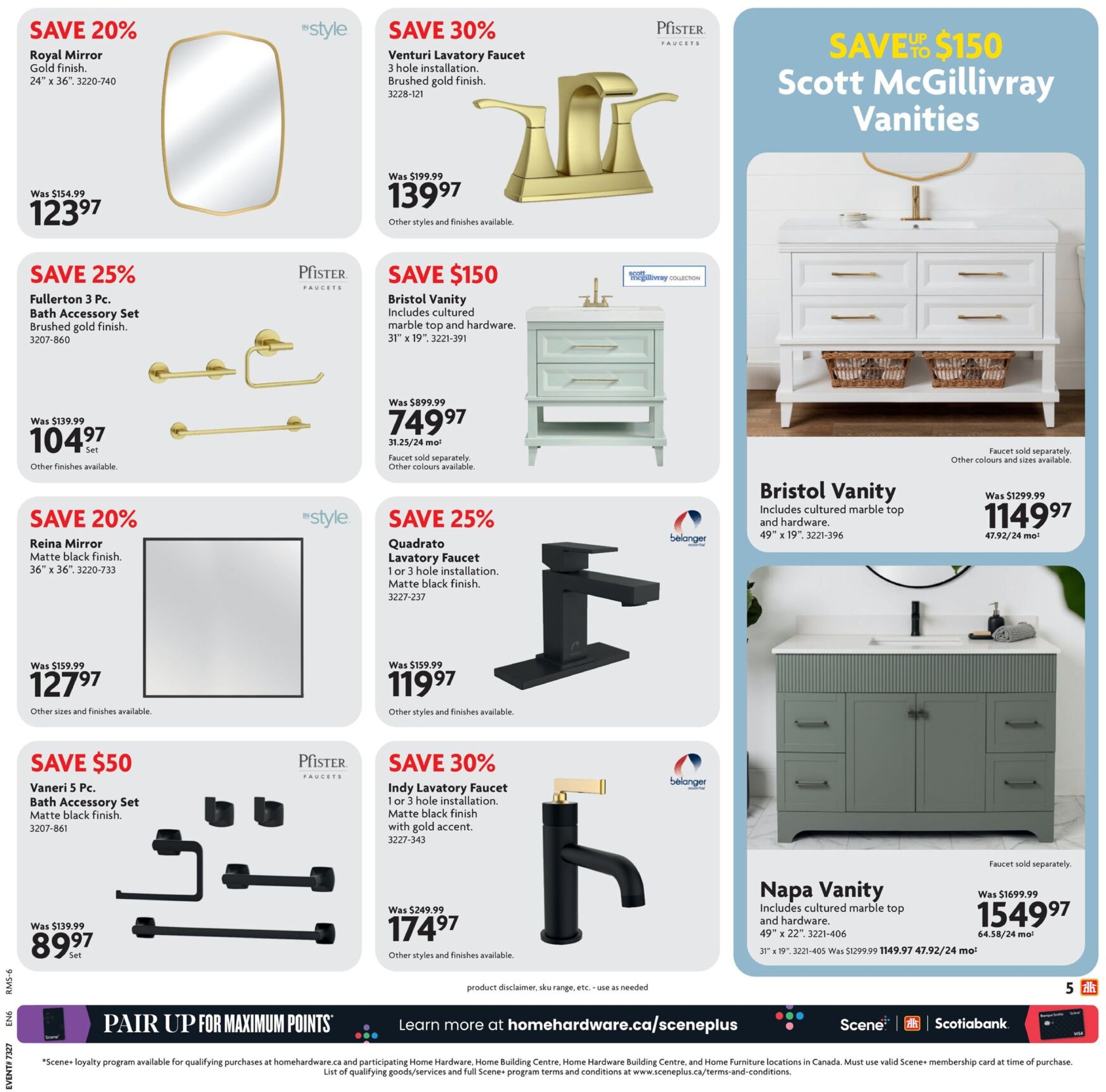 home-hardware - Home Hardware - Ultimate Bath & More Sale flyer valid from 07-03 - 07-30 - page: 5