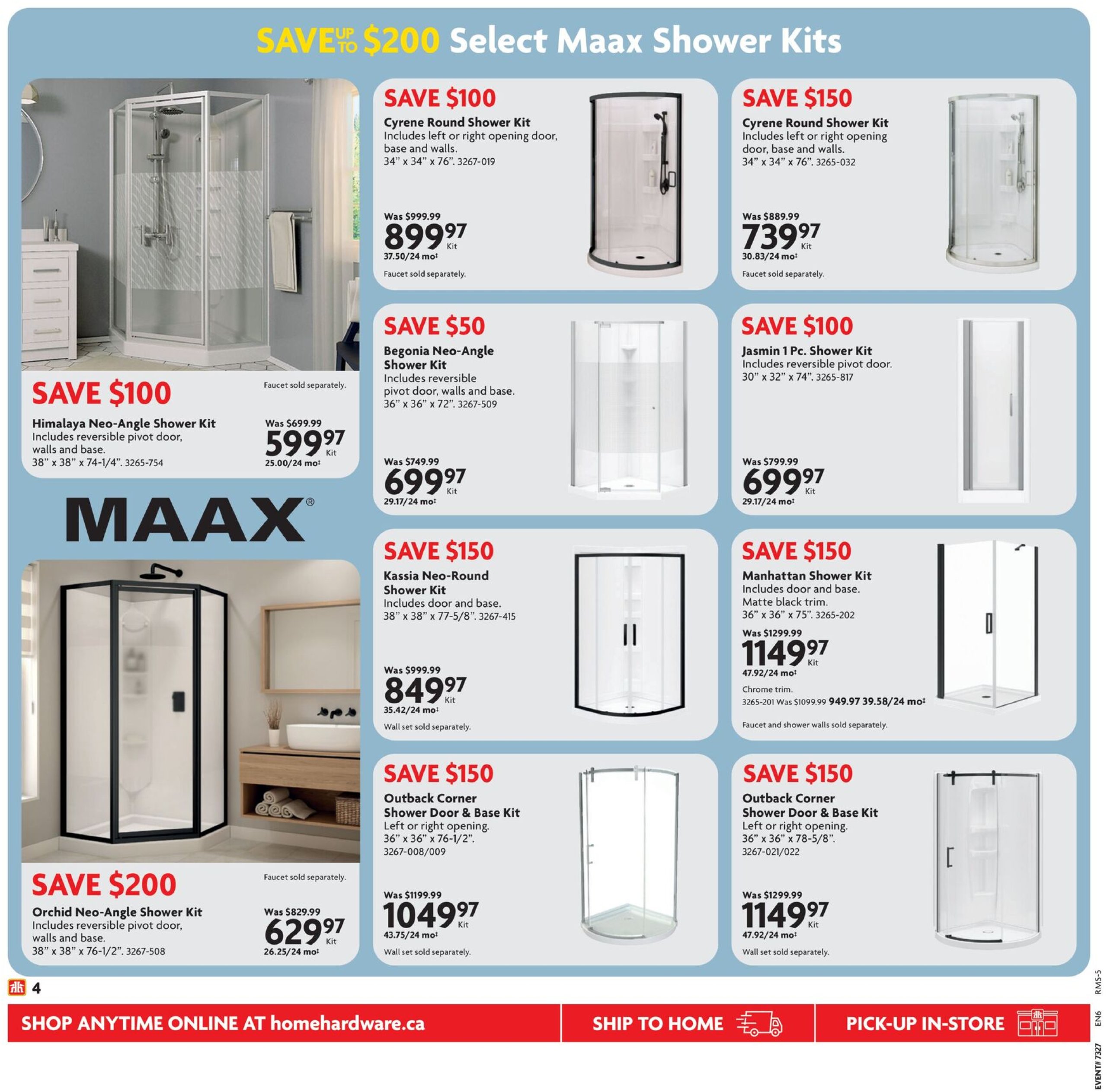 home-hardware - Home Hardware - Ultimate Bath & More Sale flyer valid from 07-03 - 07-30 - page: 4