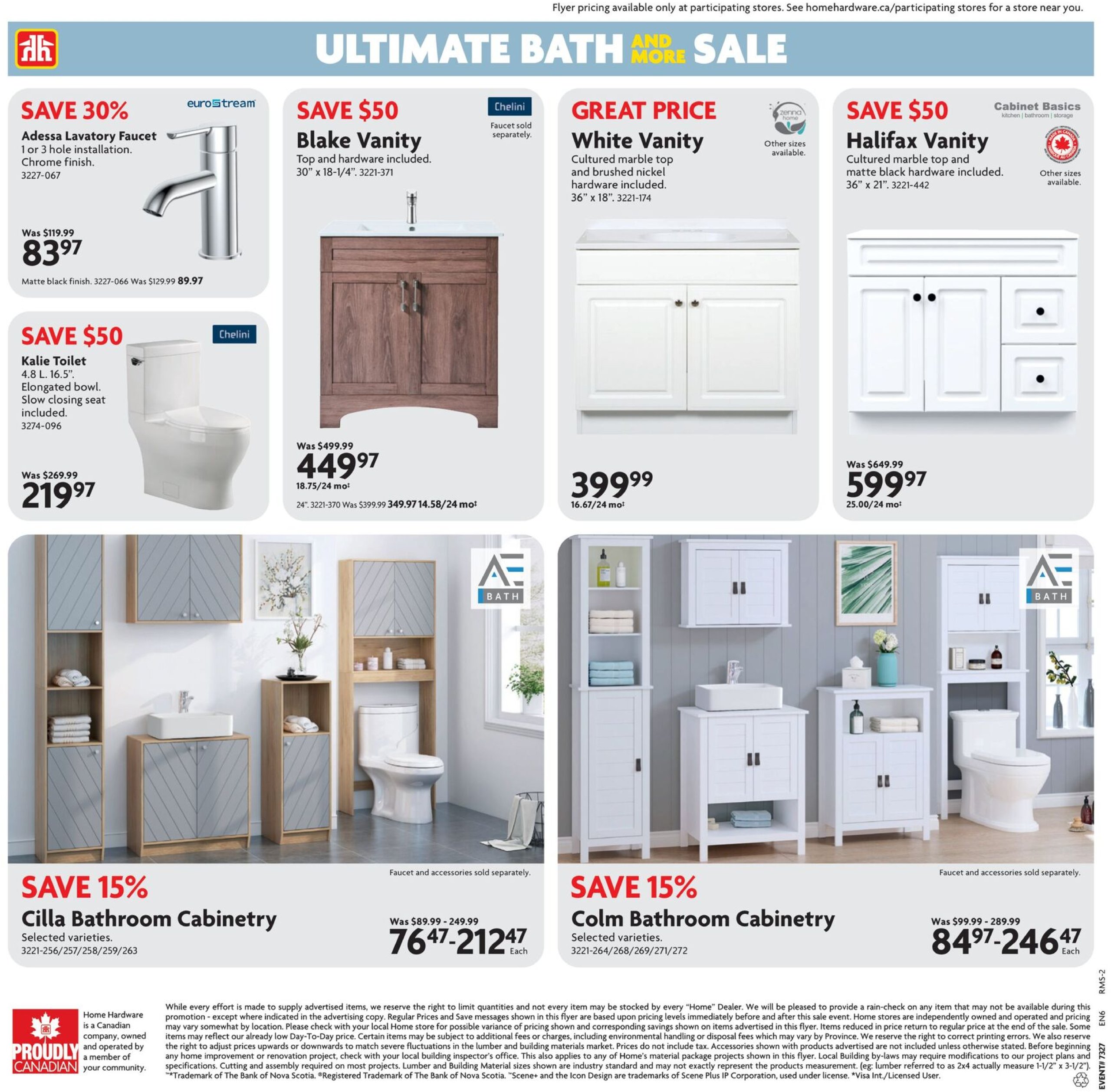 home-hardware - Home Hardware - Ultimate Bath & More Sale flyer valid from 07-03 - 07-30 - page: 8