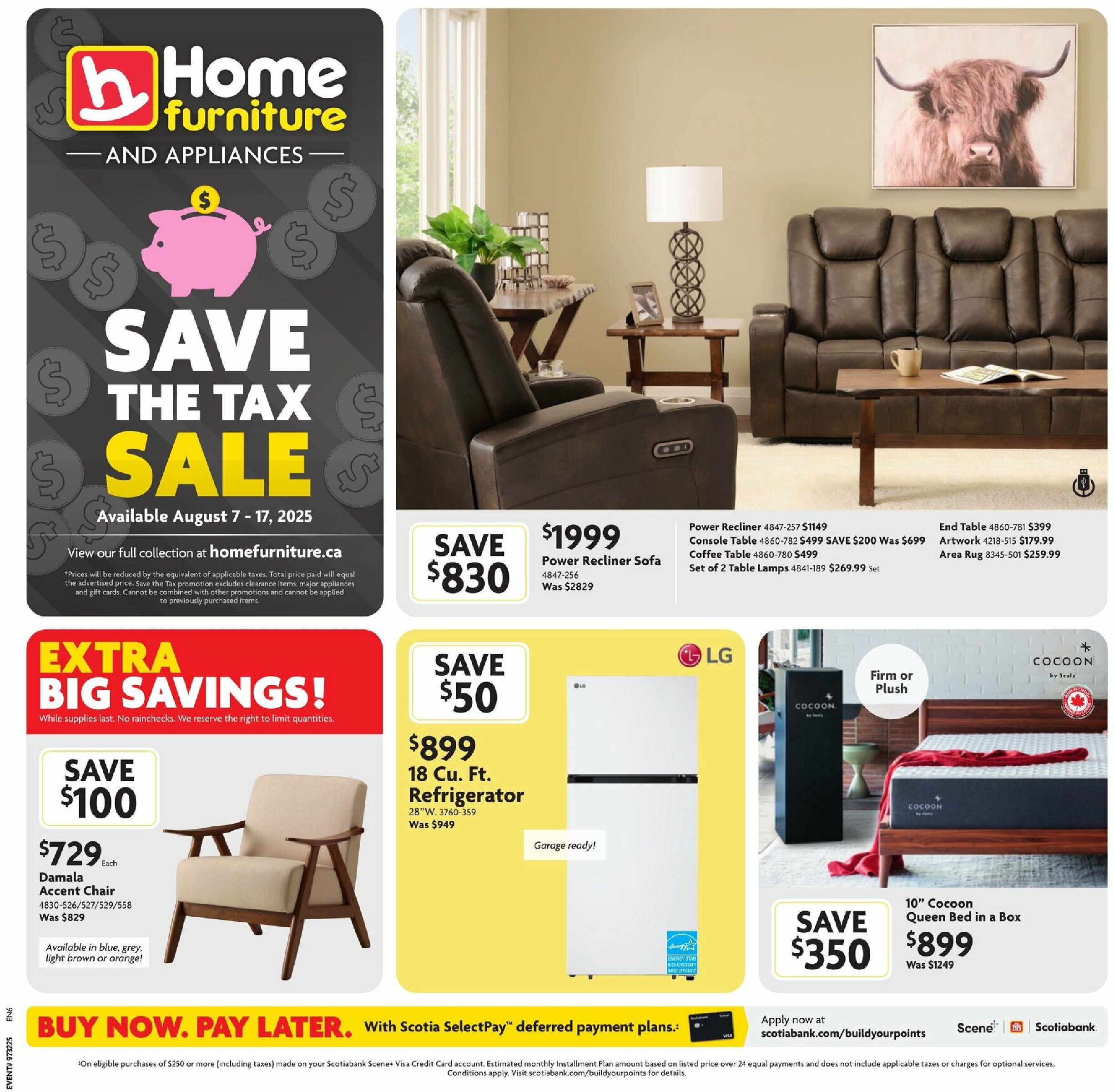 home-hardware - Home Hardware - Home Furniture flyer valid from 08-07 - 08-17