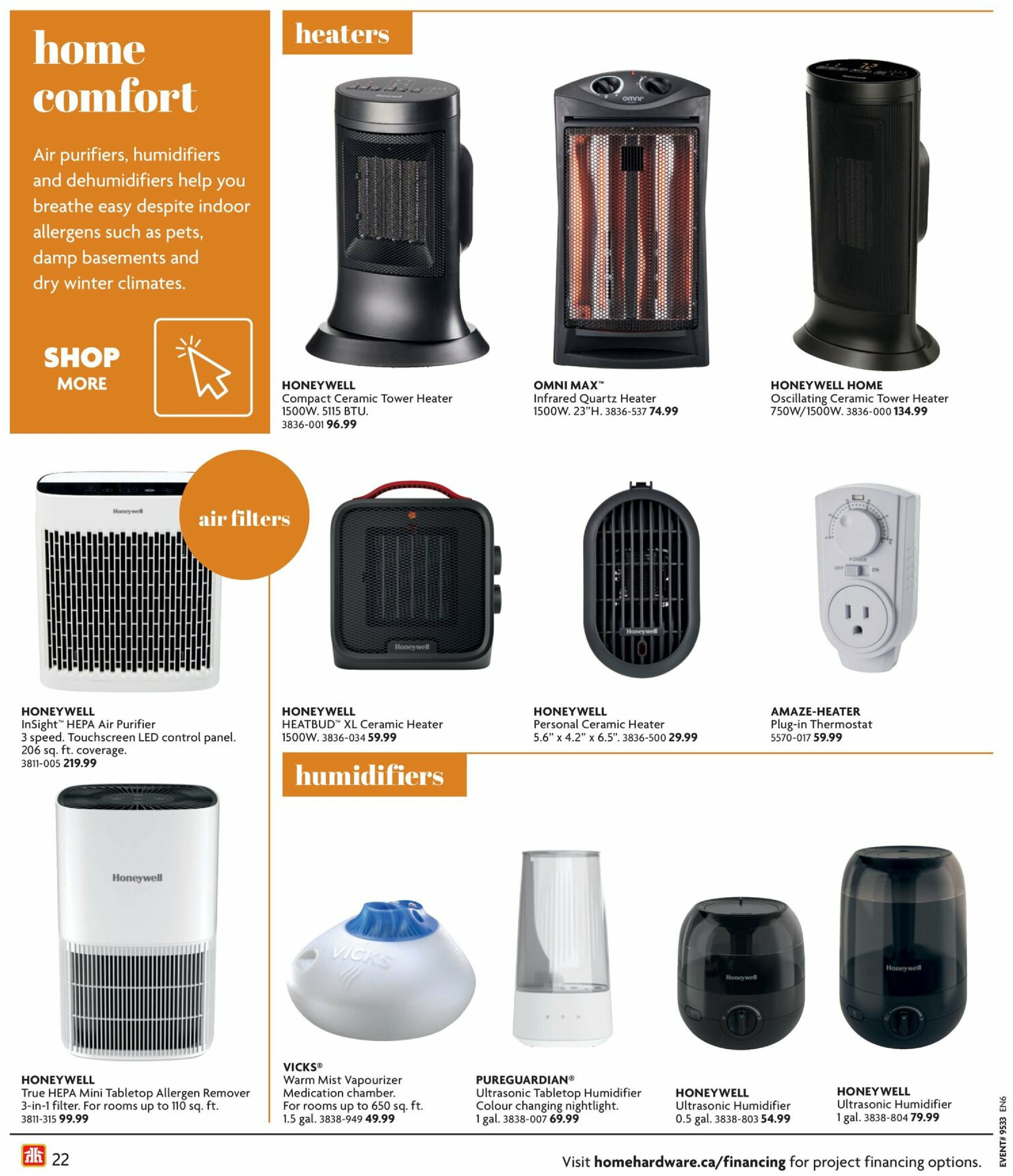 home-hardware - Home Hardware - Fall and Winter flyer valid from 08-14 - 11-05 - page: 22