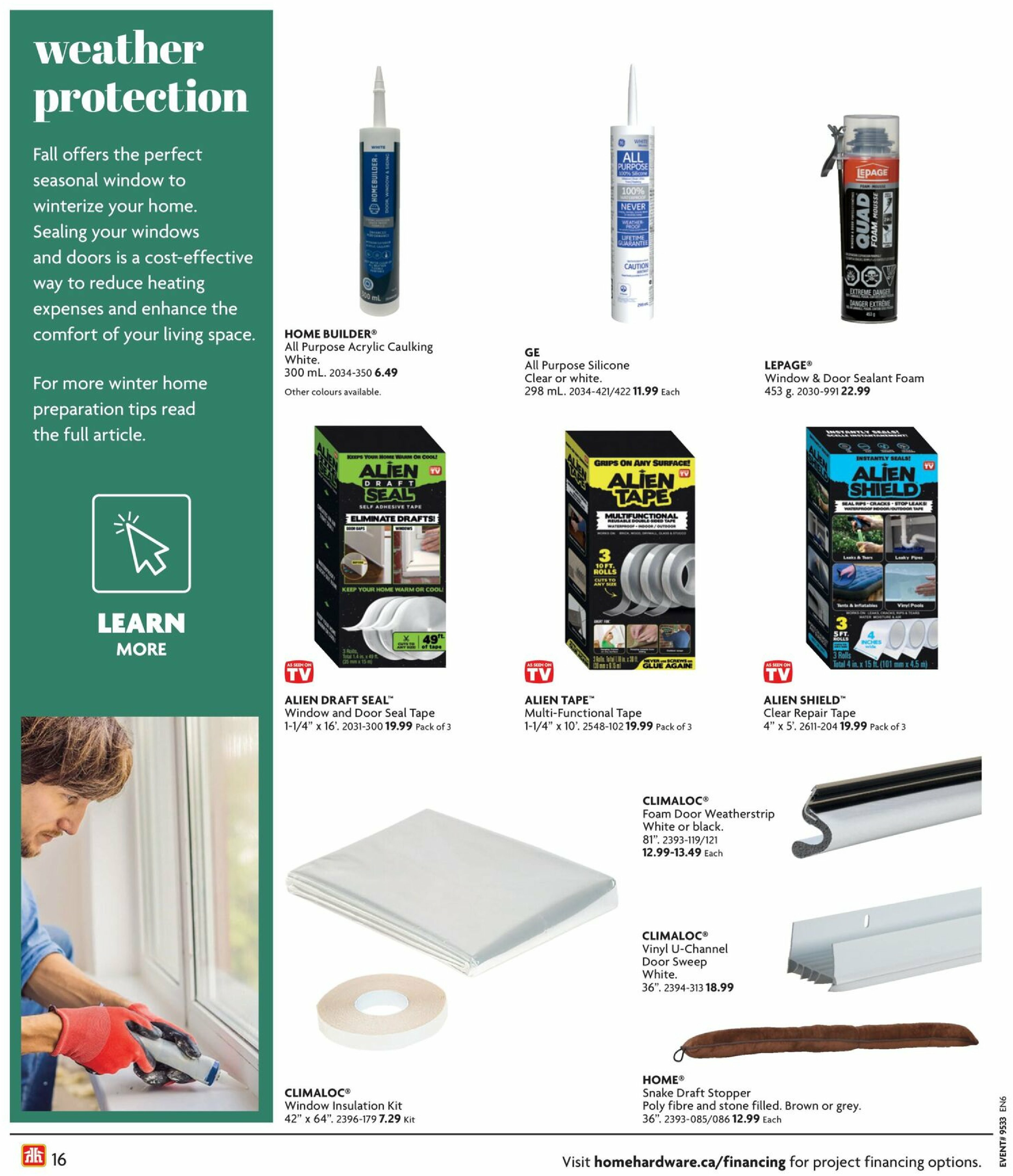 home-hardware - Home Hardware - Fall and Winter flyer valid from 08-14 - 11-05 - page: 16