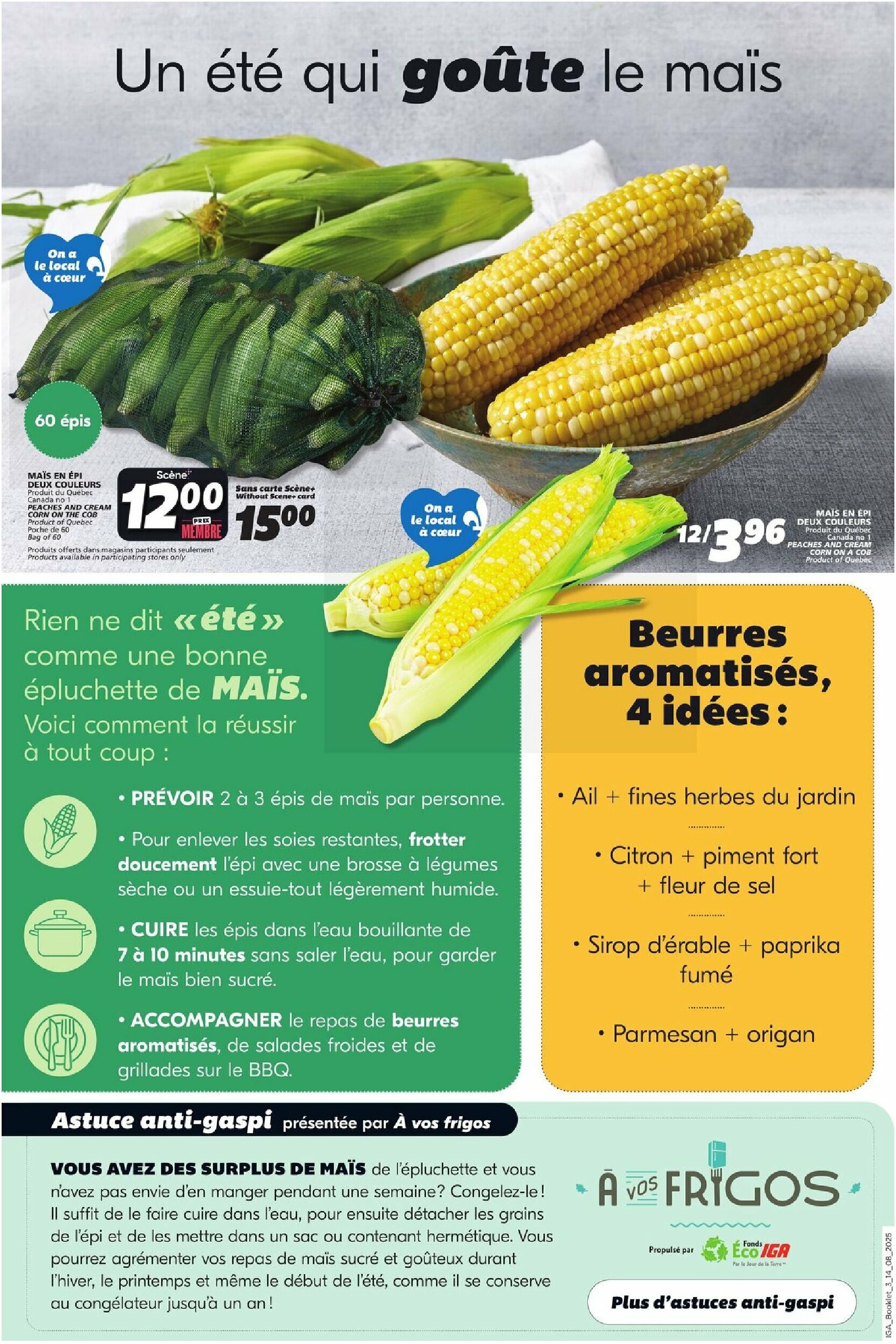 iga - IGA - Harvest flyer valid from 08-14 - 08-20 - page: 3