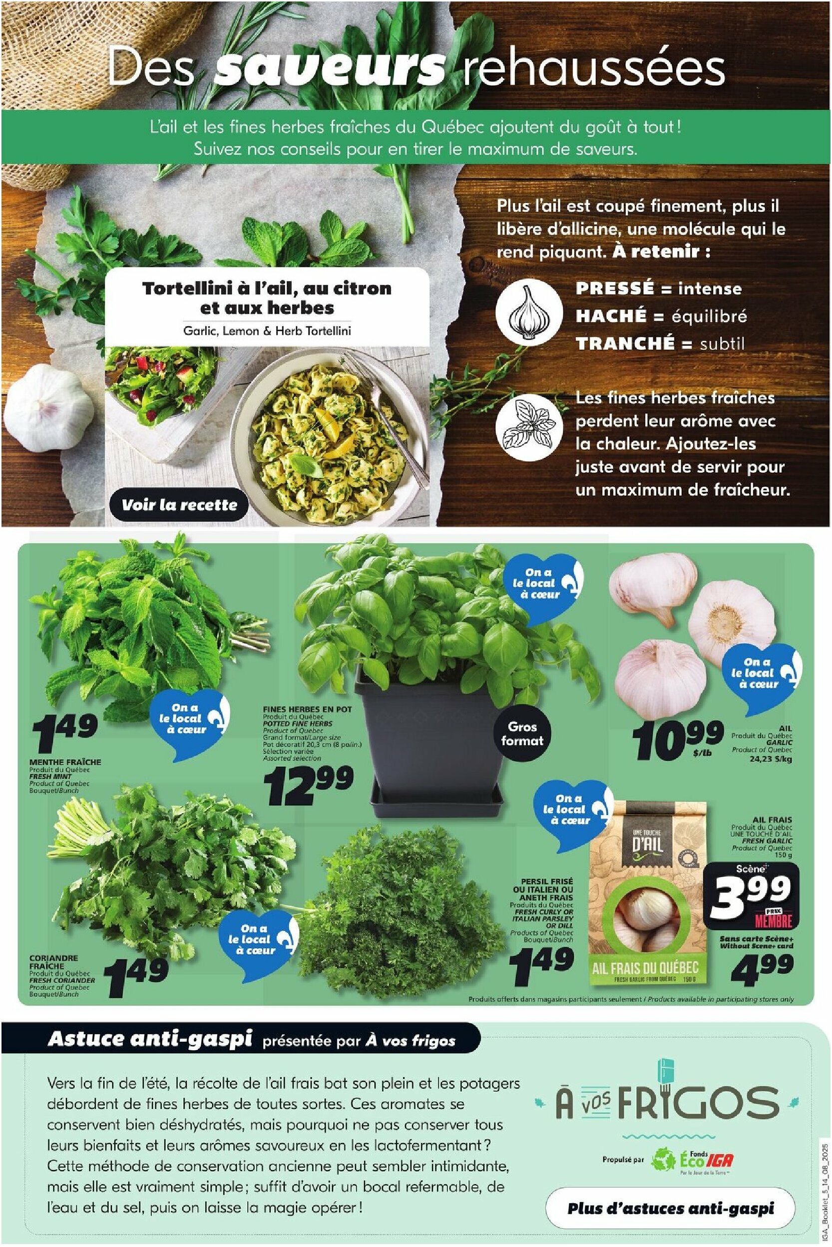 iga - IGA - Harvest flyer valid from 08-14 - 08-20 - page: 5