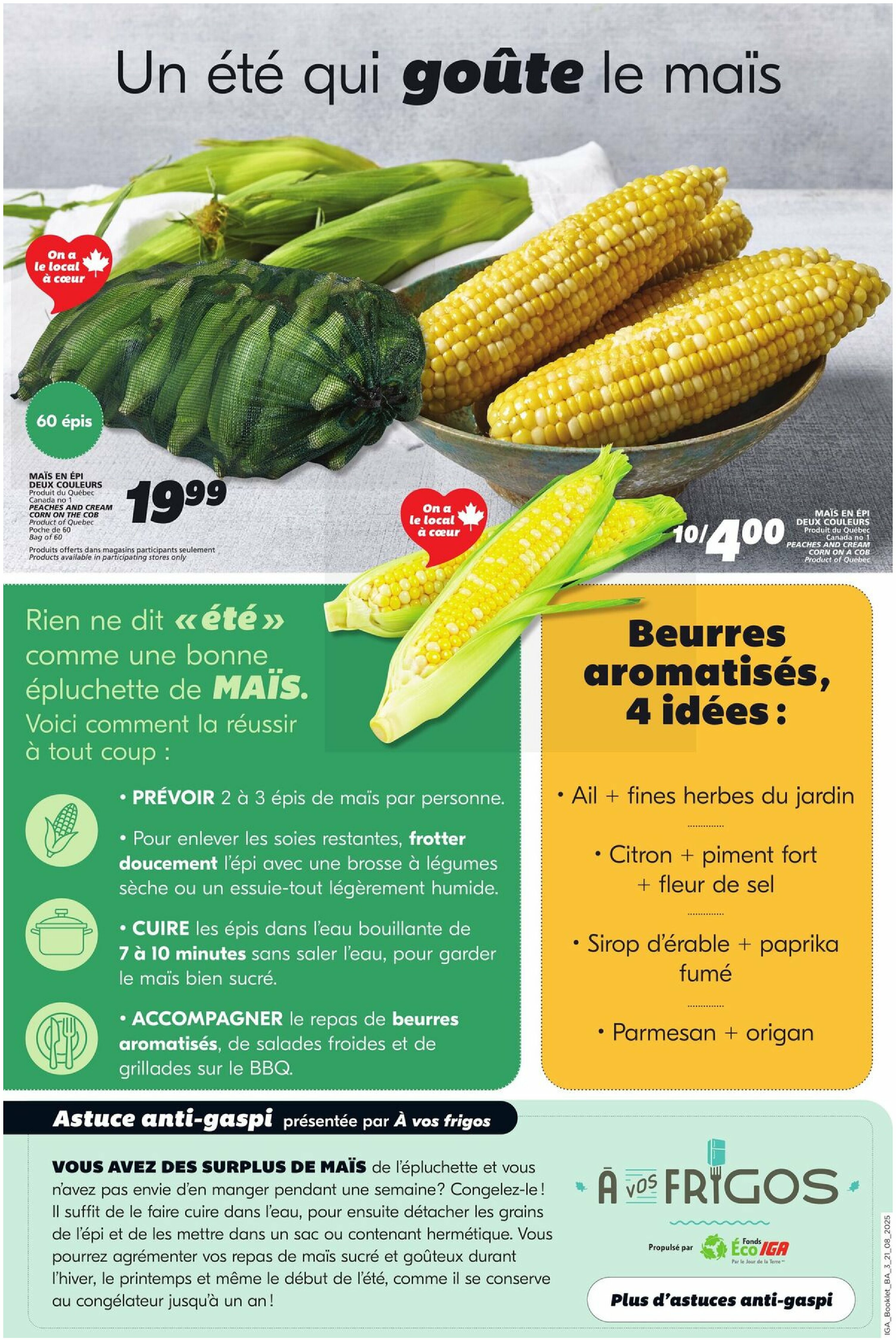 iga - IGA - Harvest flyer valid from 08-21 - 08-27 - page: 3