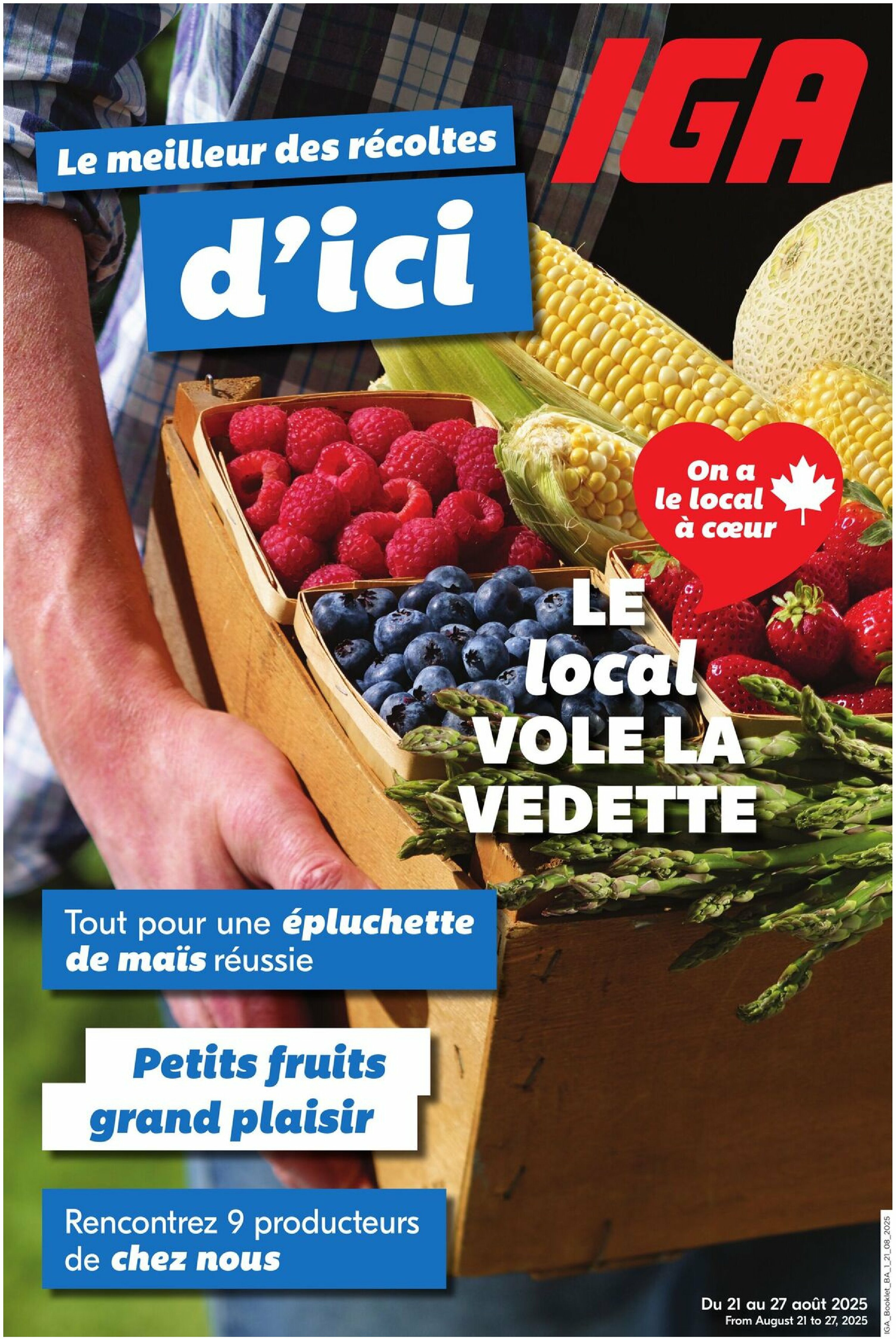 iga - IGA - Harvest flyer valid from 08-21 - 08-27