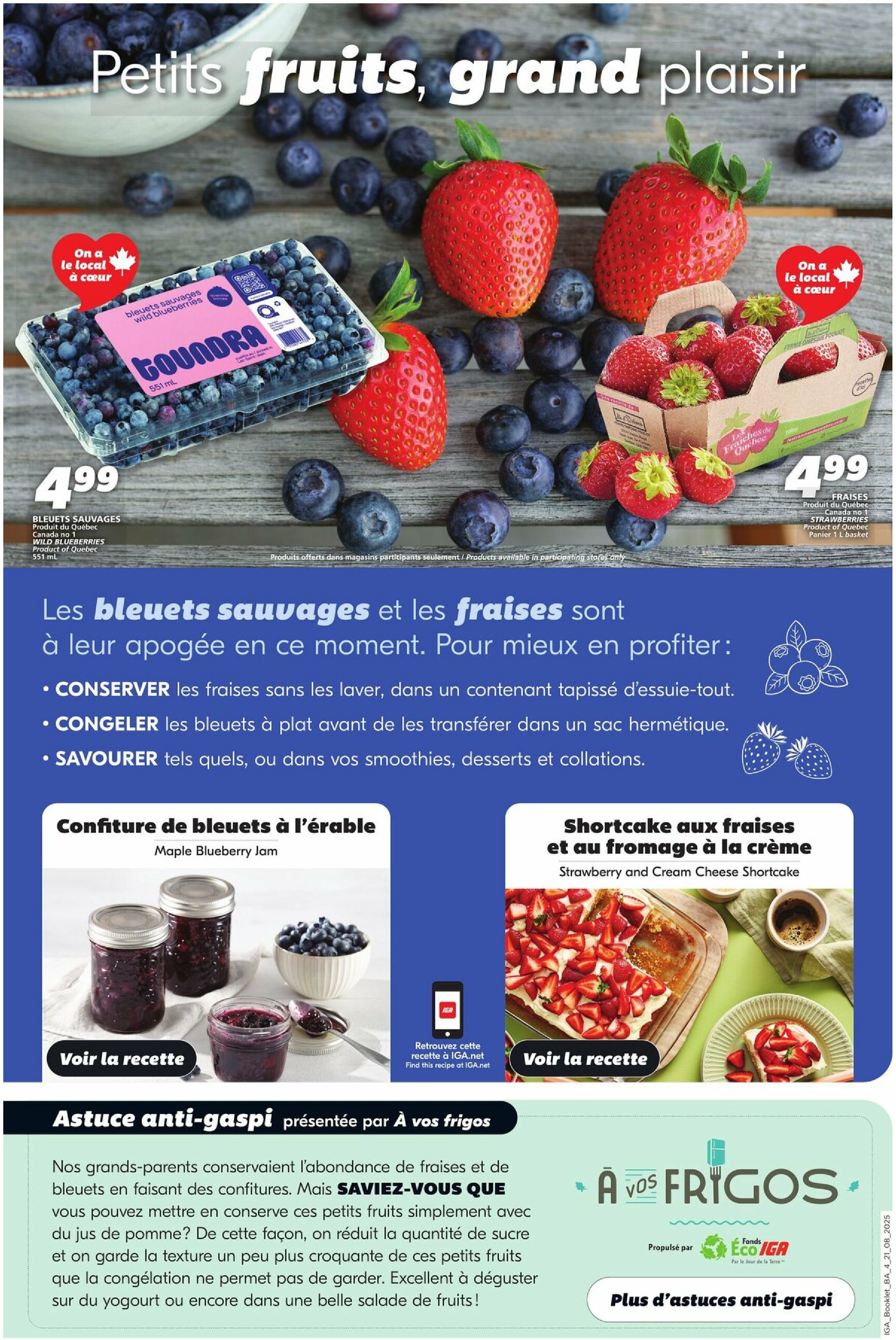 iga - IGA - Harvest flyer valid from 08-21 - 08-27 - page: 4