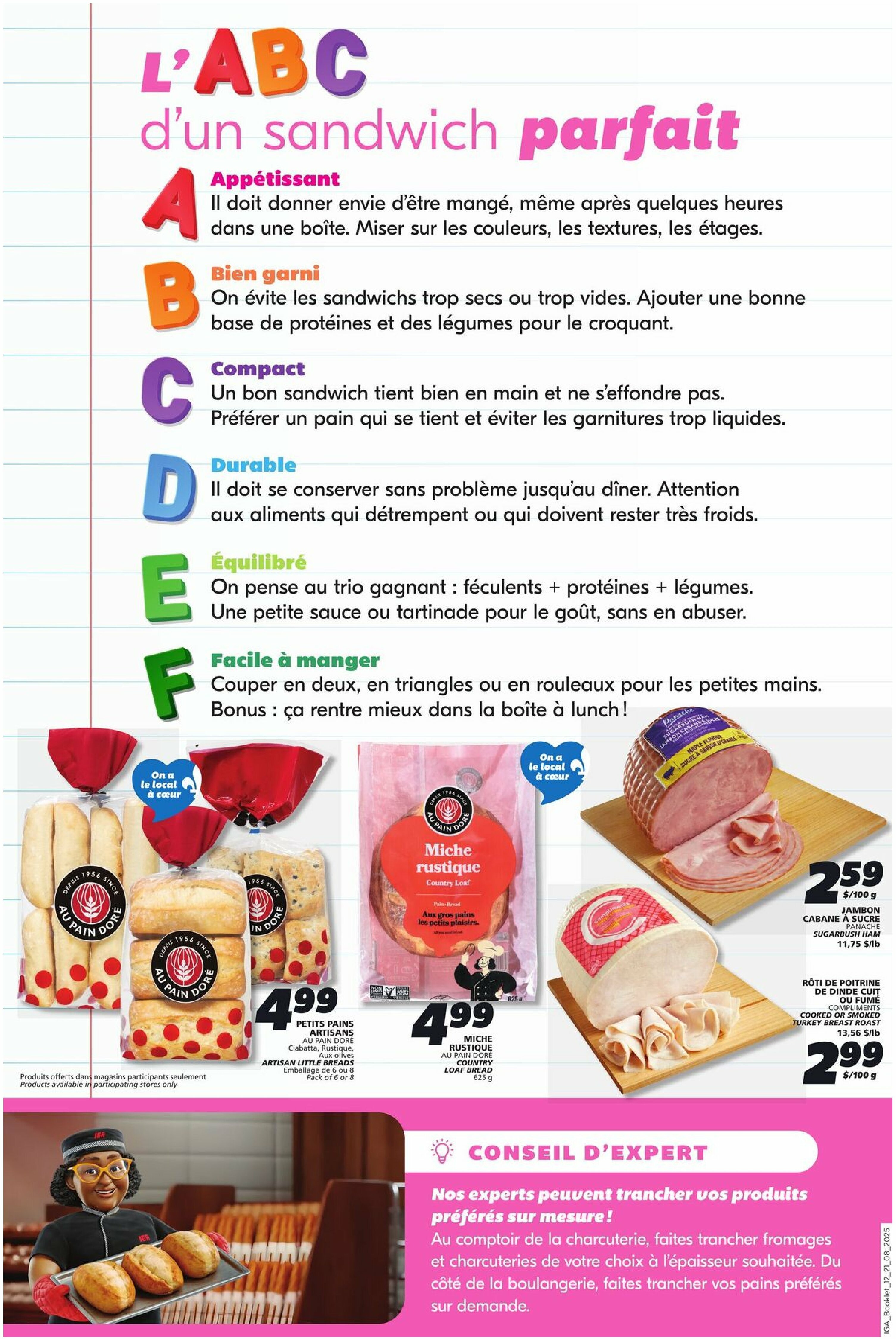 iga - IGA - Back to School flyer valid from 08-21 - 08-27 - page: 4