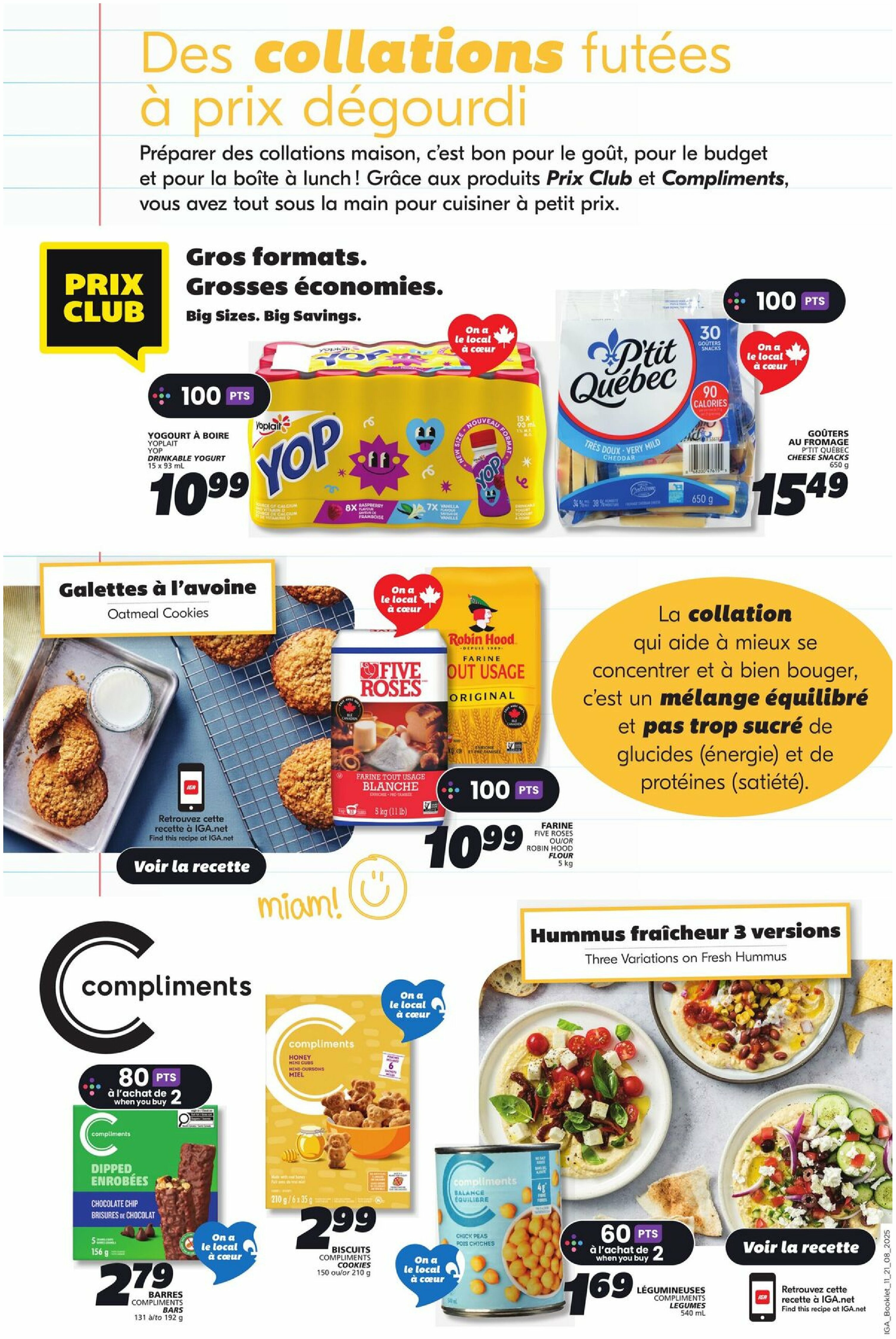 iga - IGA - Back to School flyer valid from 08-21 - 08-27 - page: 3