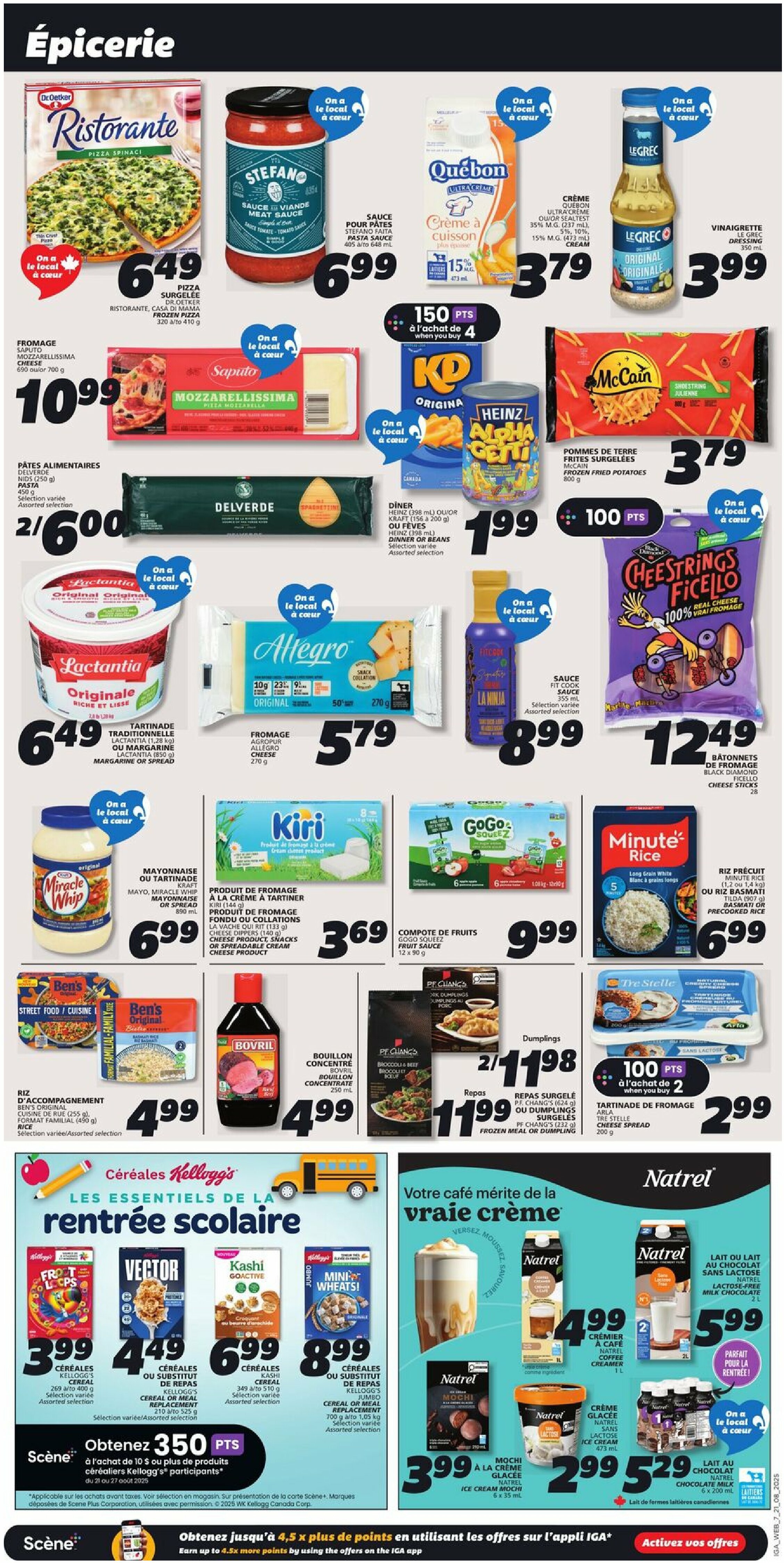iga - IGA - Québec flyer valid from 08-21 - 08-27 - page: 9