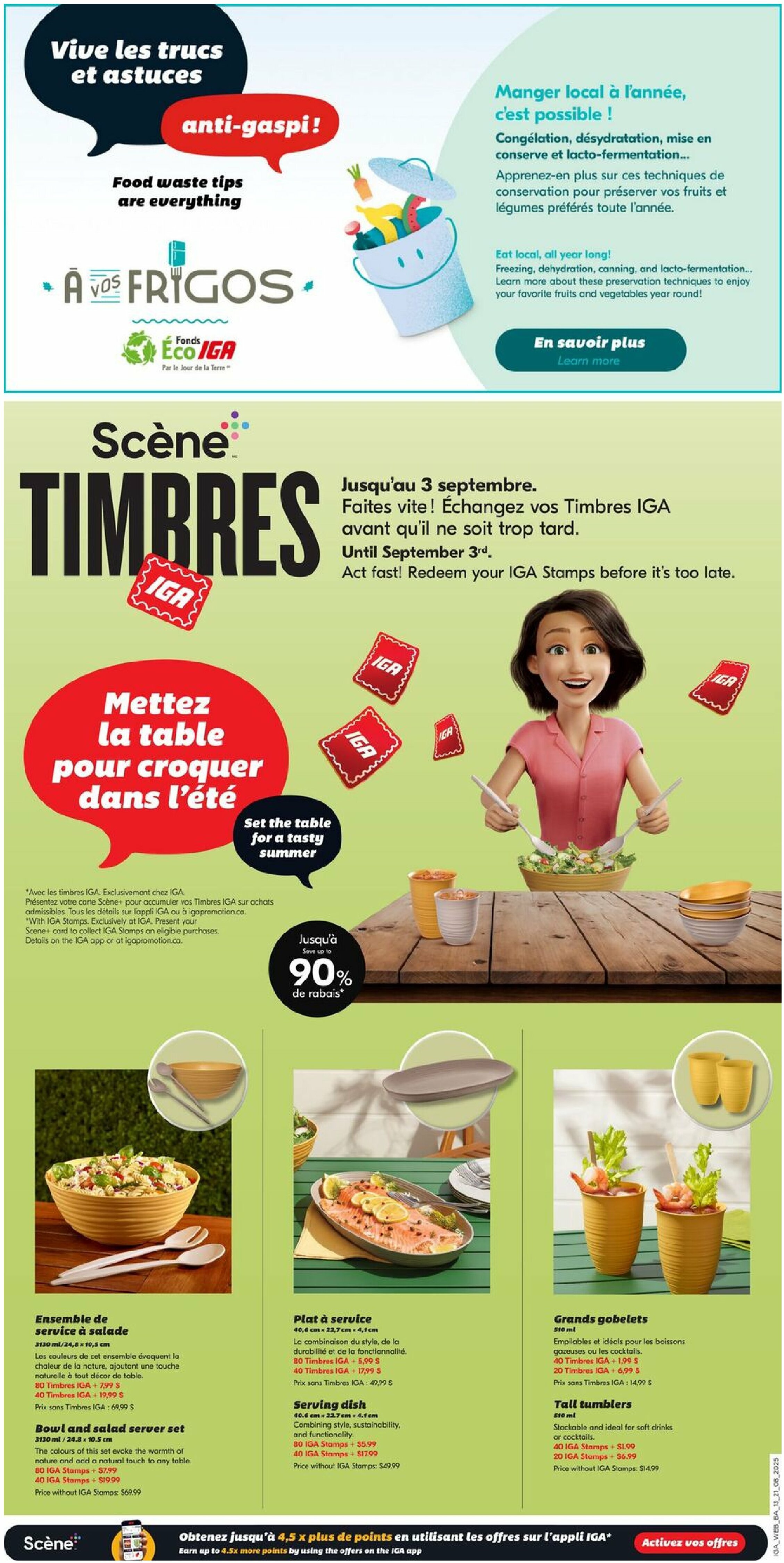 iga - IGA - New Brunswick flyer valid from 08-21 - 08-27 - page: 15