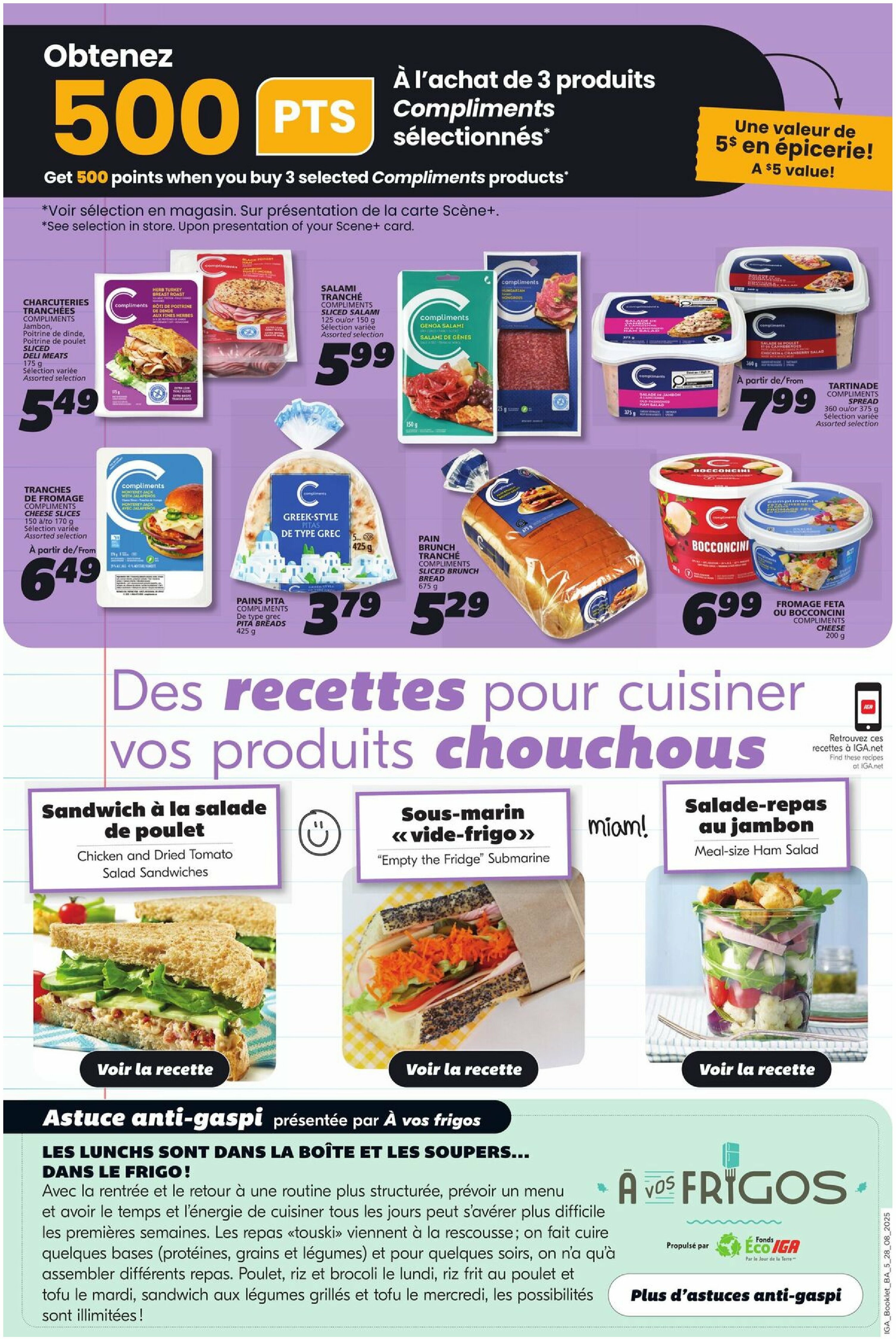 iga - IGA - Back to School flyer valid from 08-28 - 09-03 - page: 5