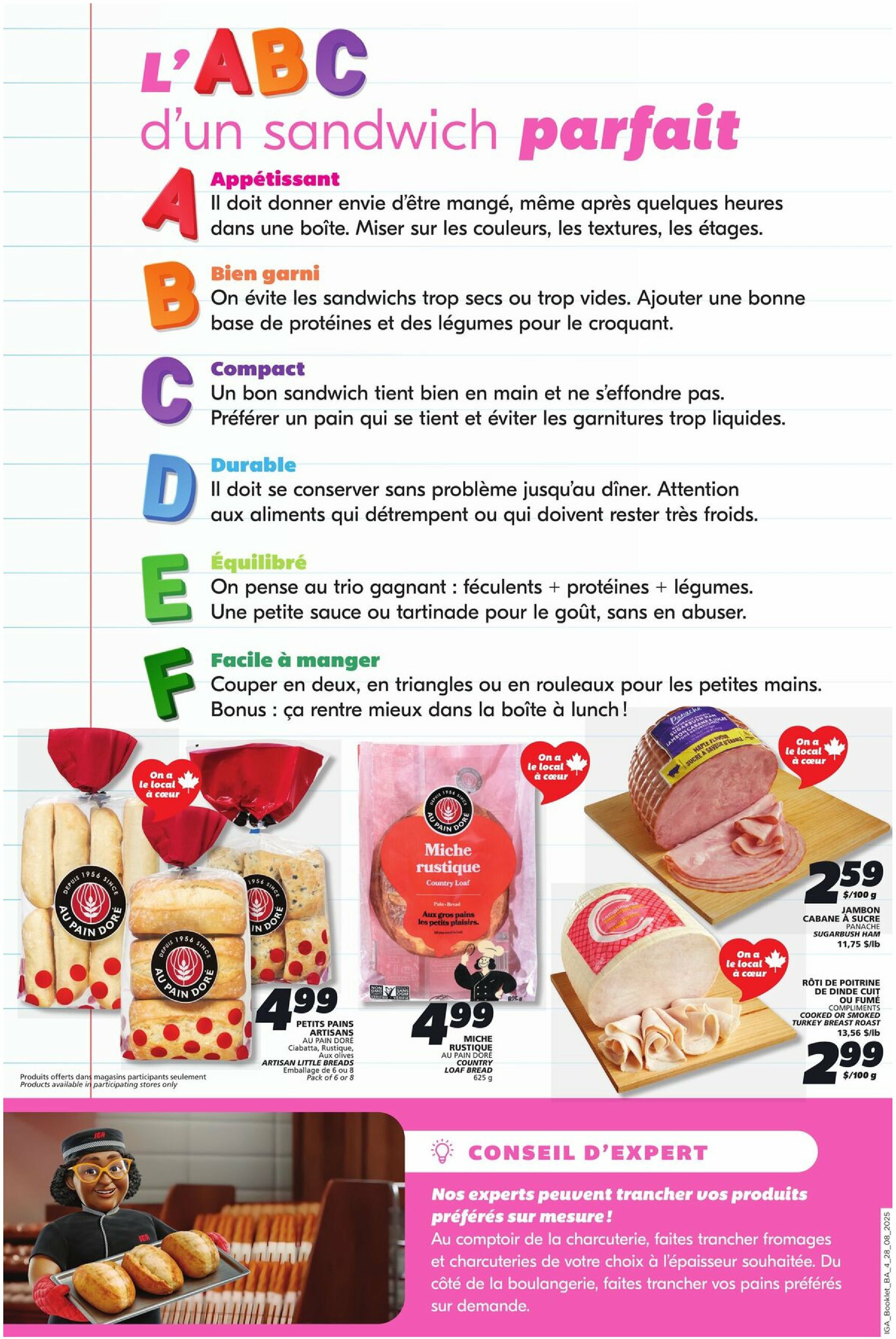 iga - IGA - Back to School flyer valid from 08-28 - 09-03 - page: 4