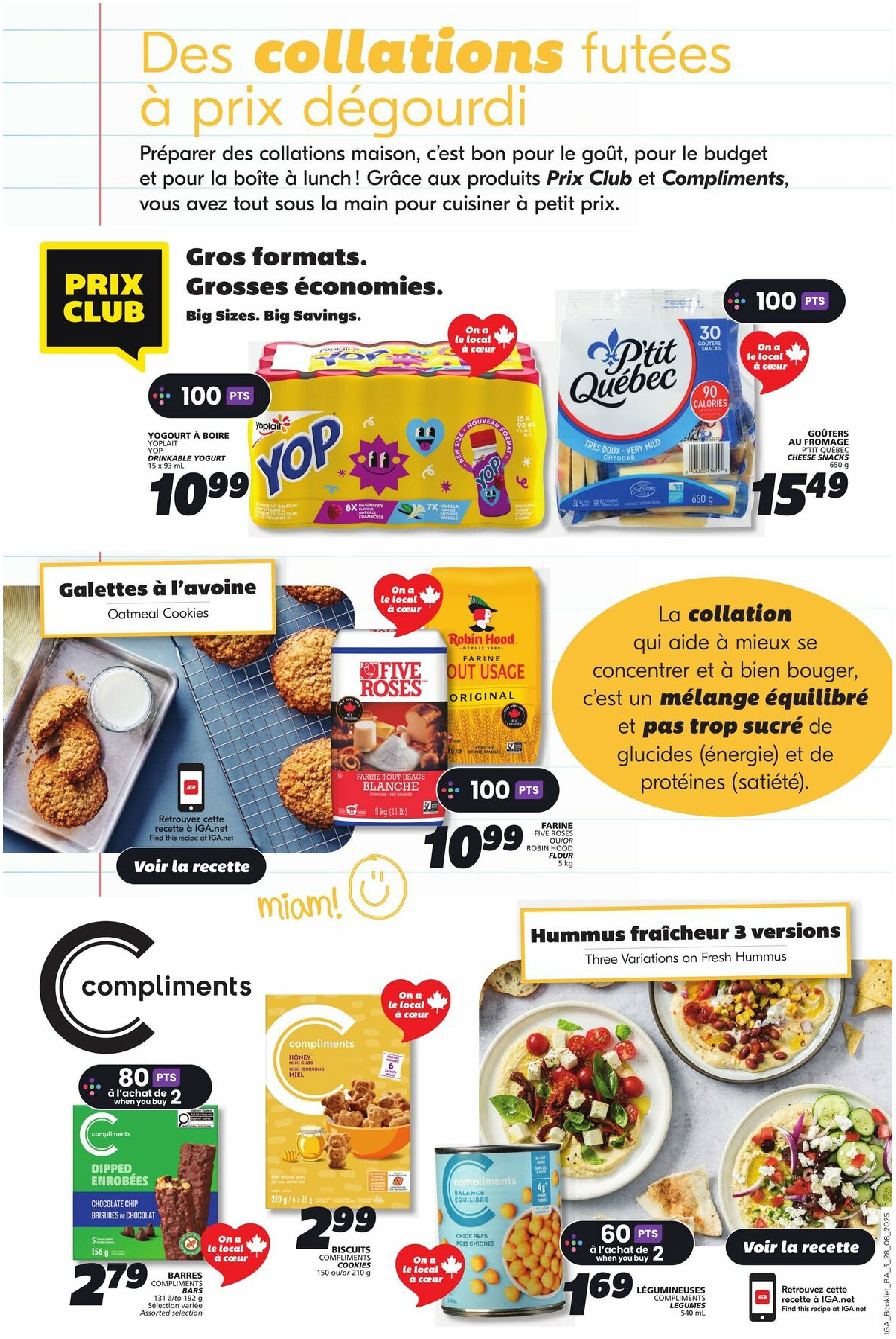 iga - IGA - Back to School flyer valid from 08-28 - 09-03 - page: 3