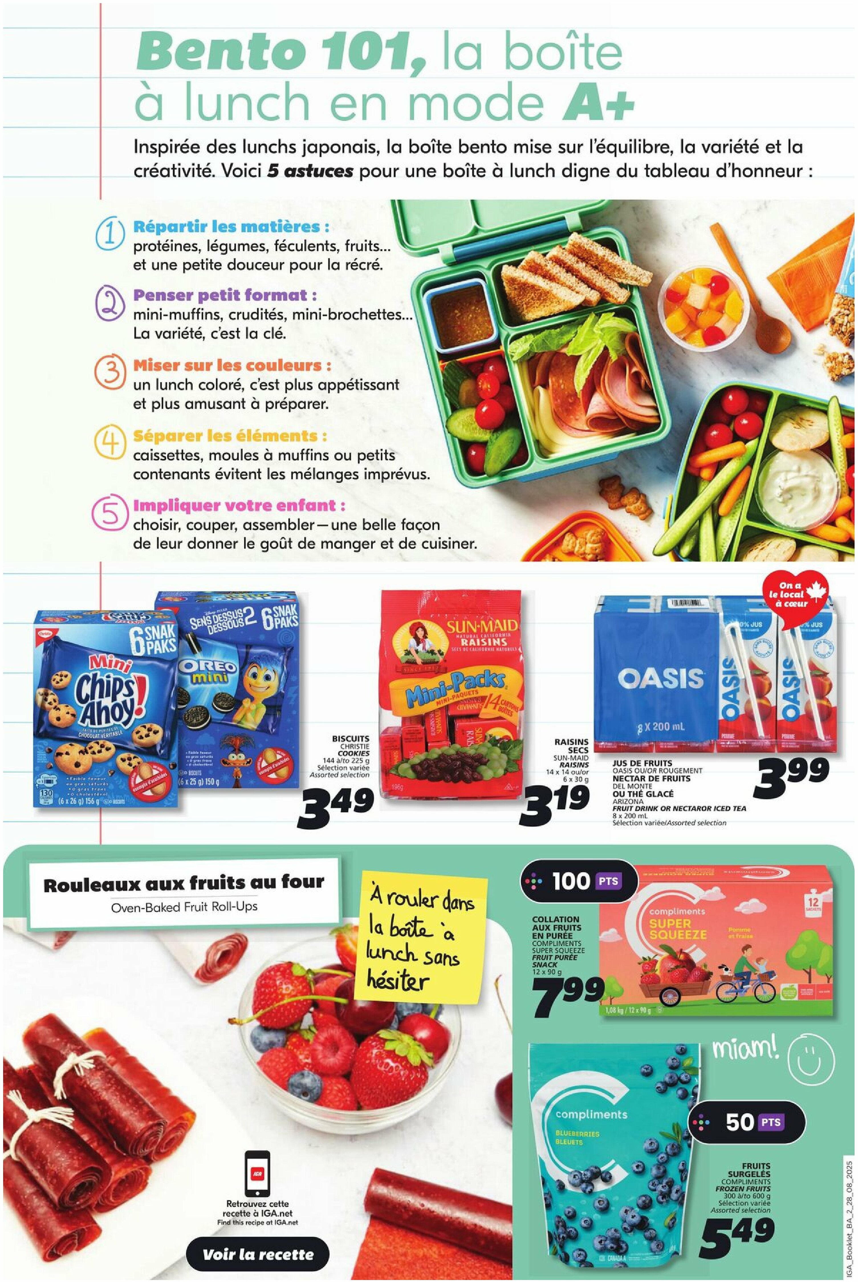 iga - IGA - Back to School flyer valid from 08-28 - 09-03 - page: 2