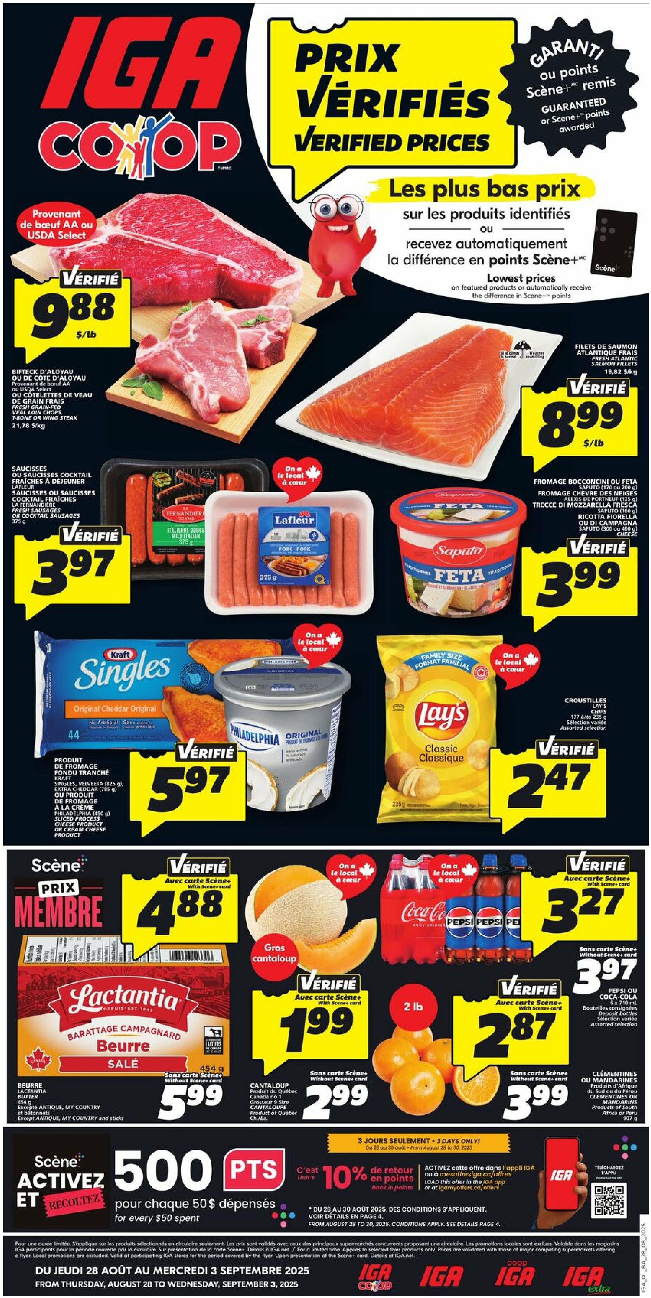 iga - IGA - New Brunswick flyer valid from 08-28 - 09-03