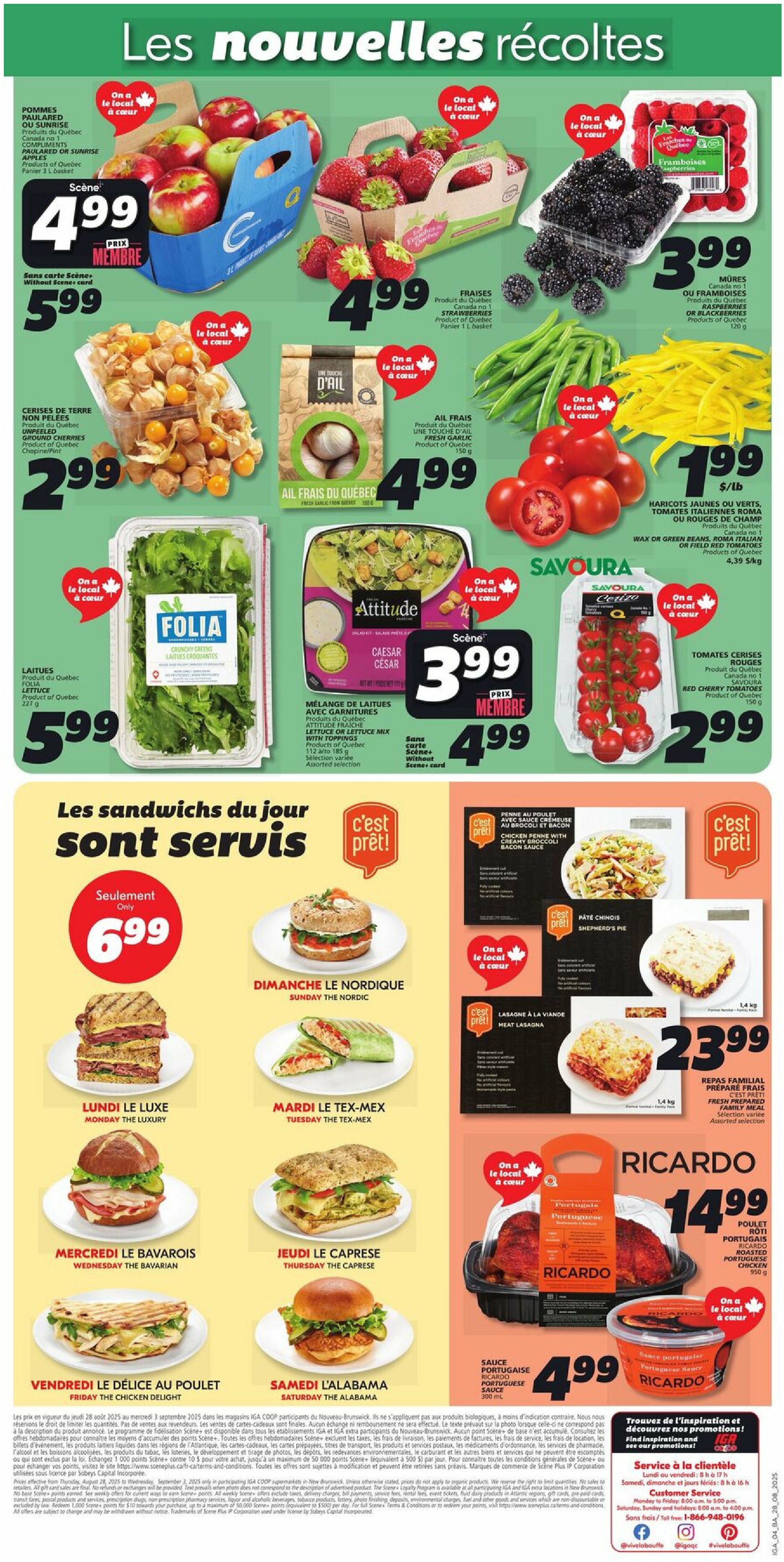 iga - IGA - New Brunswick flyer valid from 08-28 - 09-03 - page: 4
