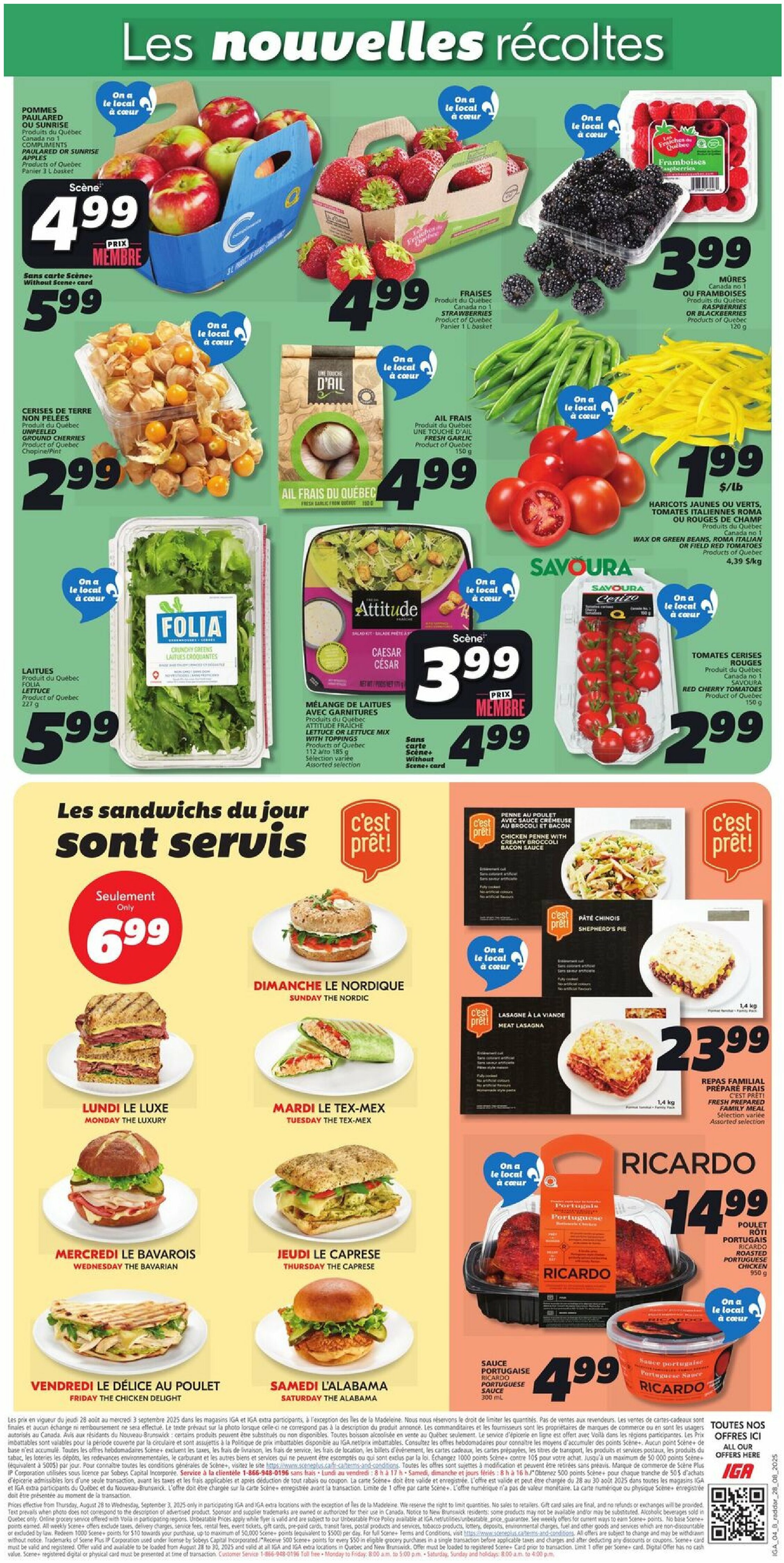 iga - IGA - Québec flyer valid from 08-28 - 09-03 - page: 4