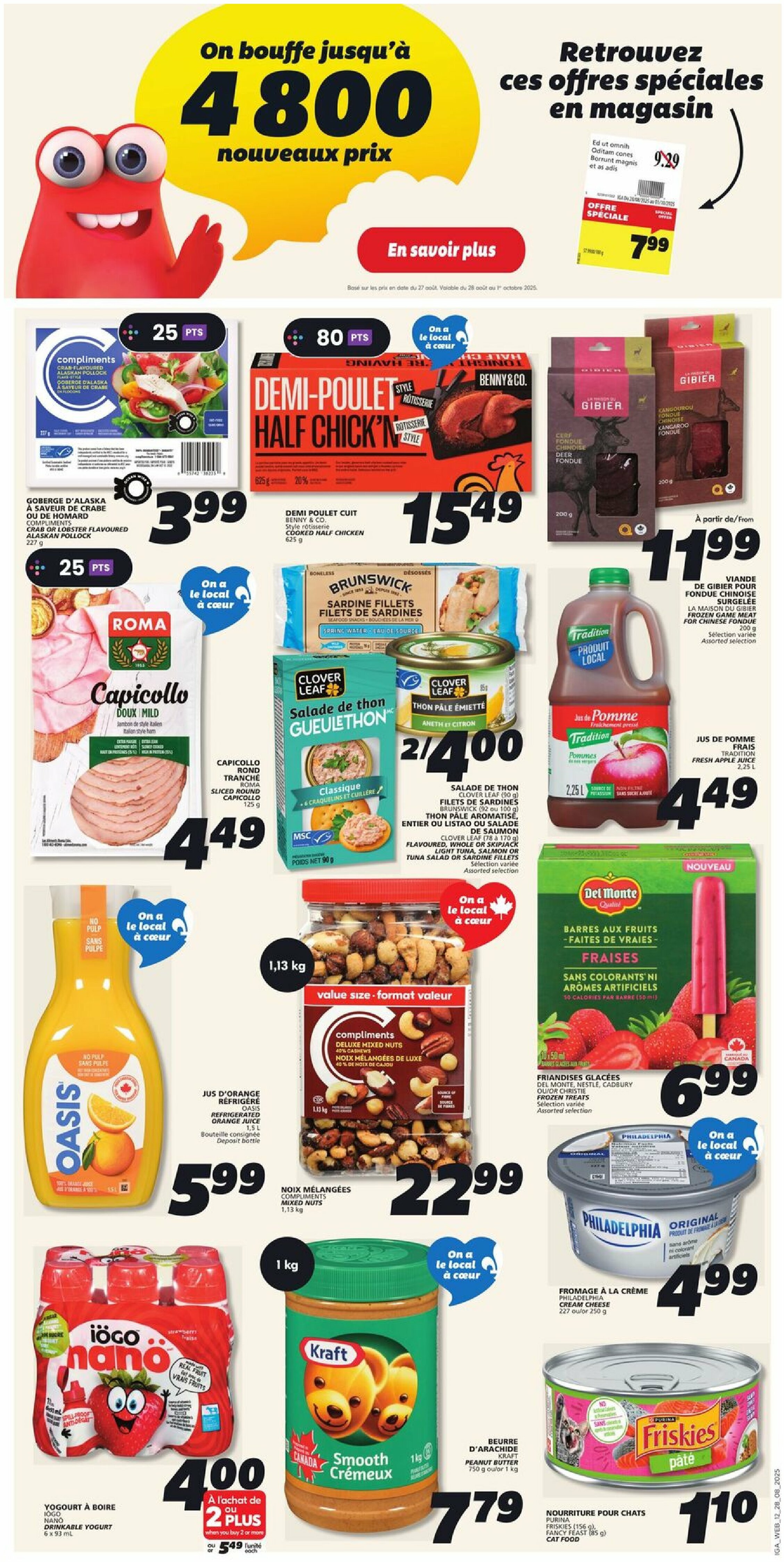 iga - IGA - Québec flyer valid from 08-28 - 09-03 - page: 13