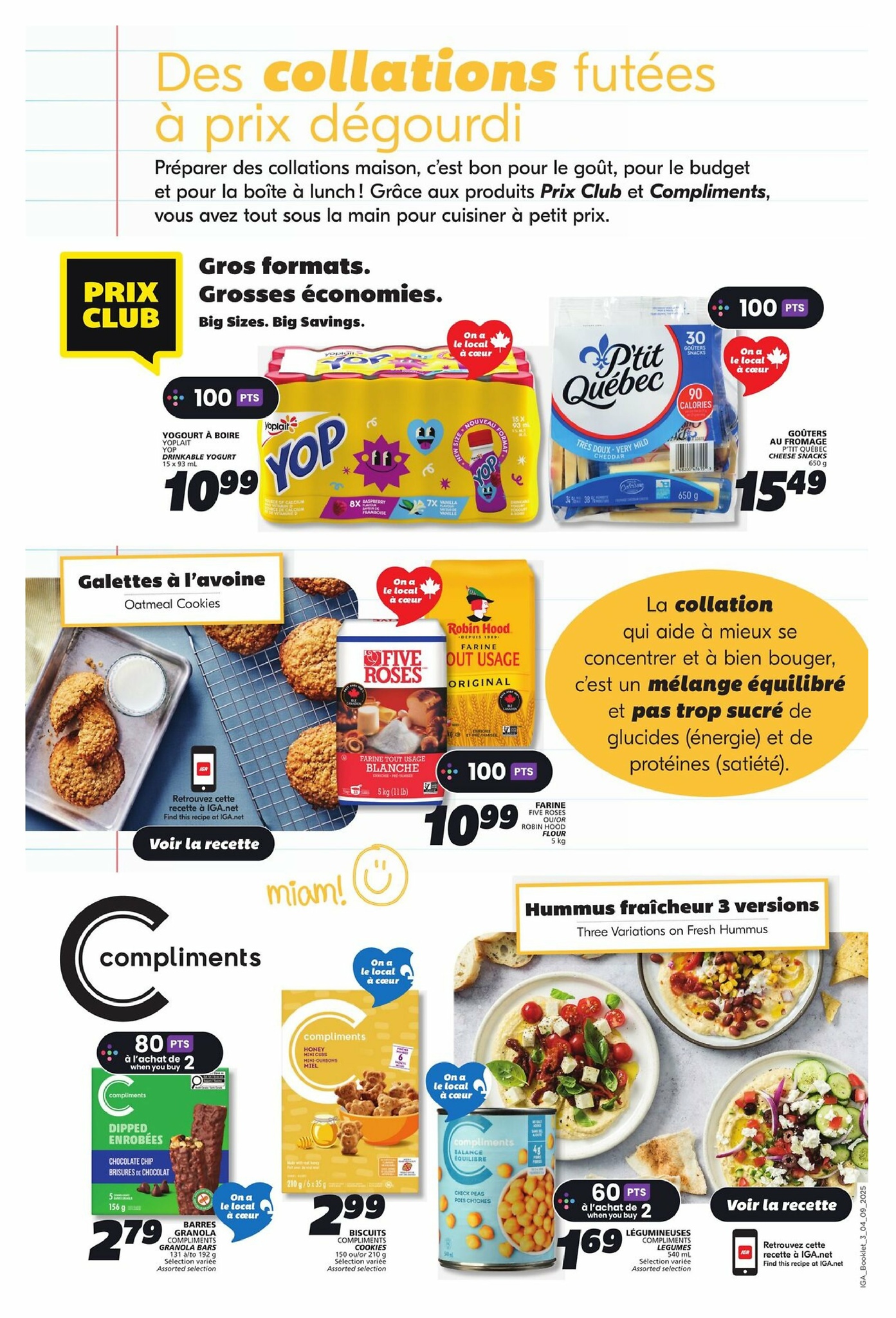 iga - IGA - Back to school flyer valid from 09-04 - 09-10 - page: 3