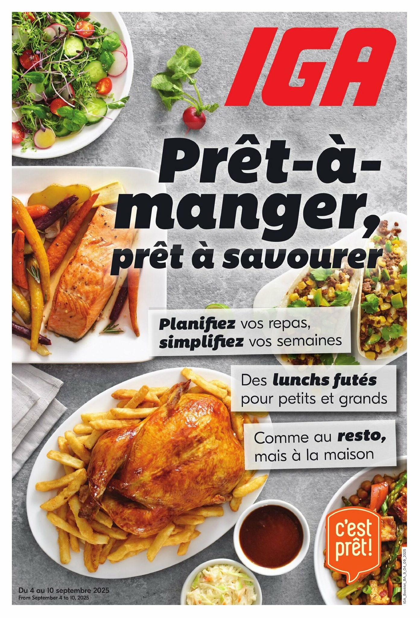 iga - IGA - Ready to Eat flyer valid from 09-04 - 09-10