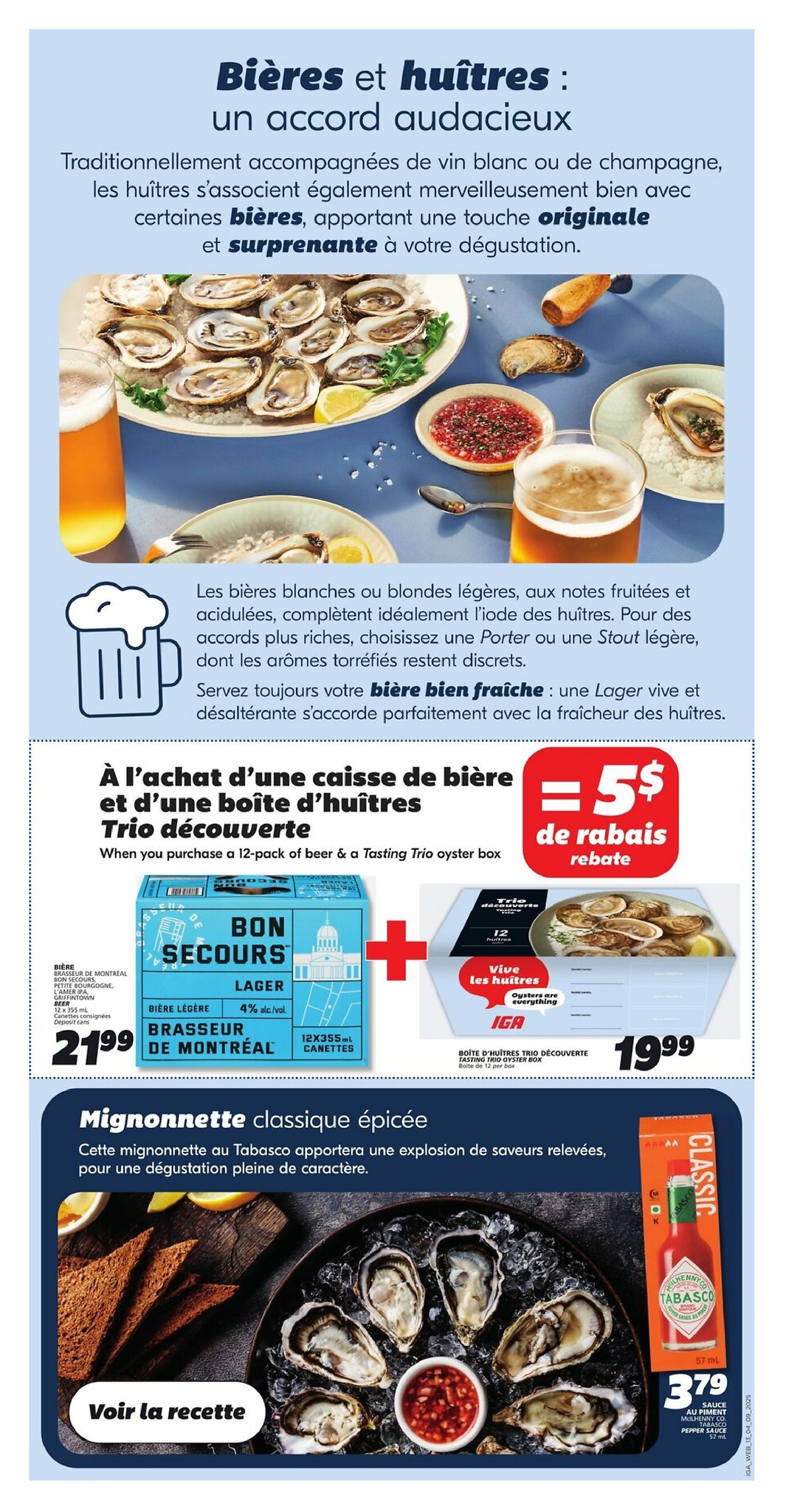 iga - IGA - Québec flyer valid from 09-04 - 09-10 - page: 16