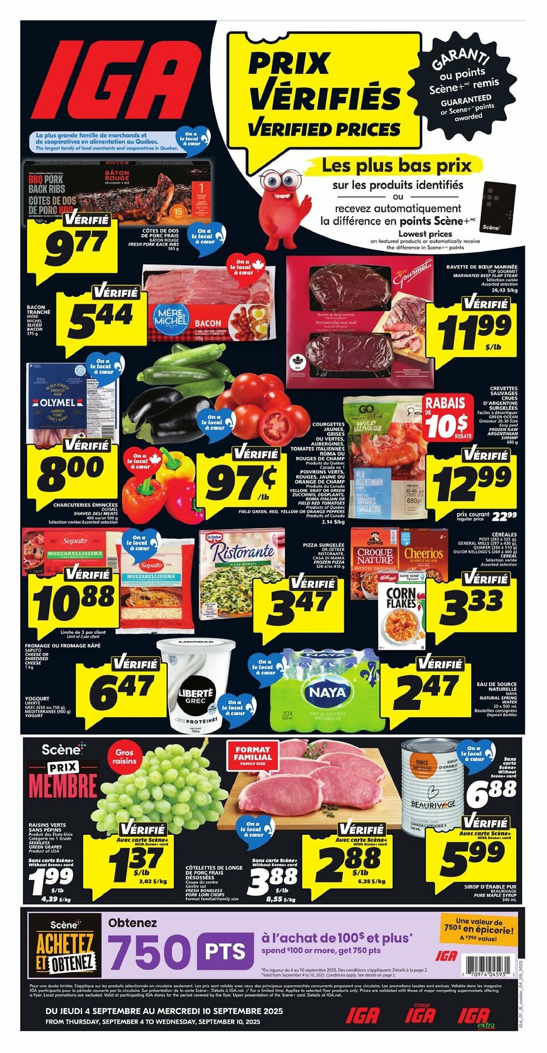 iga - IGA - Québec flyer valid from 09-04 - 09-10