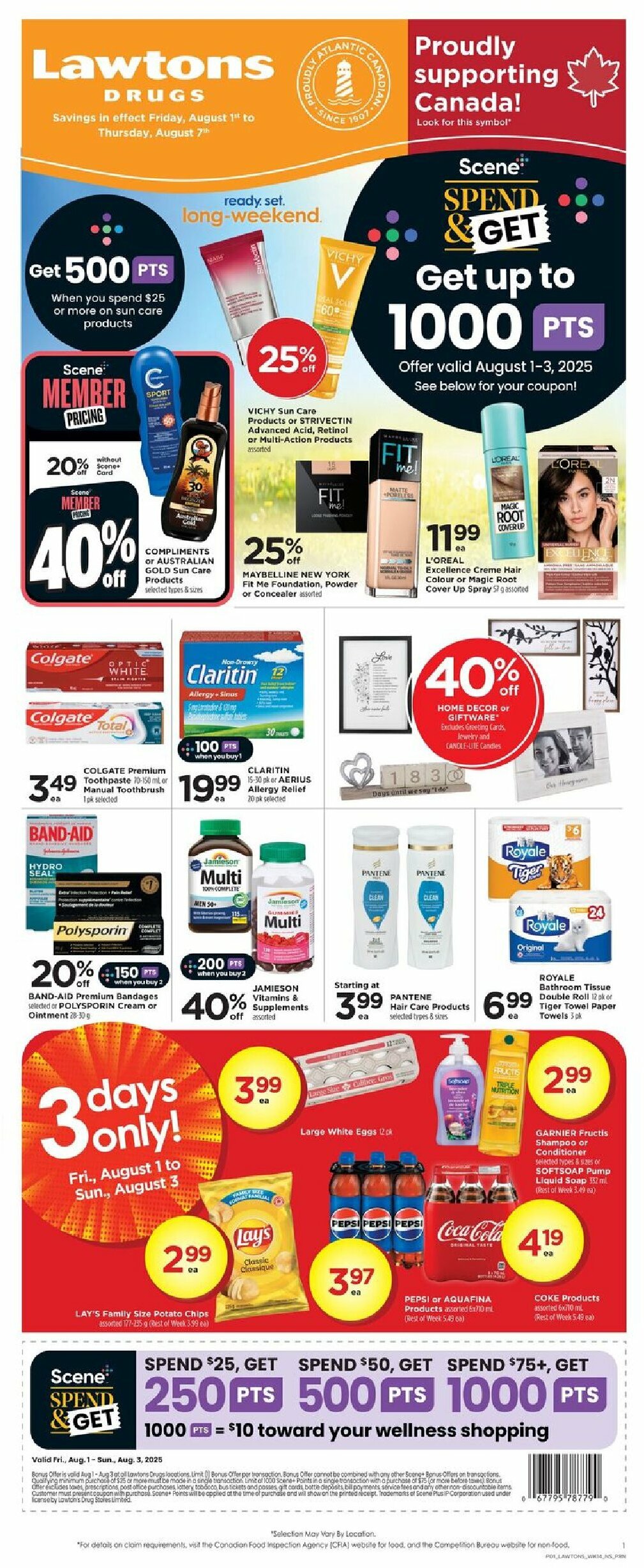 lawtons - Lawtons flyer valid from 08-01 - 08-07