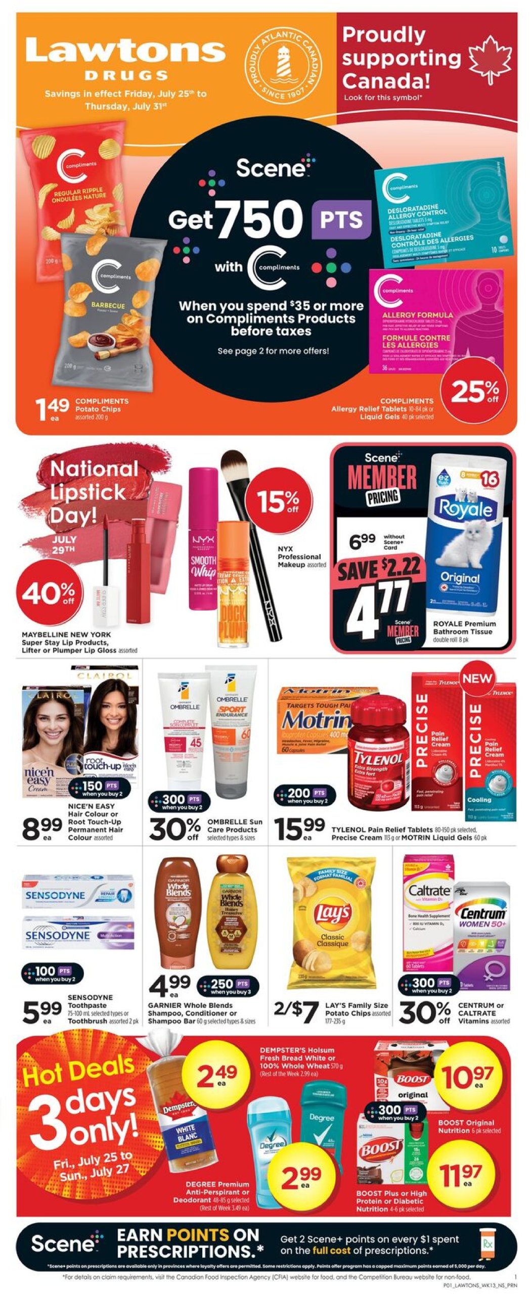 lawtons - Lawtons flyer valid from 07-25 - 07-31