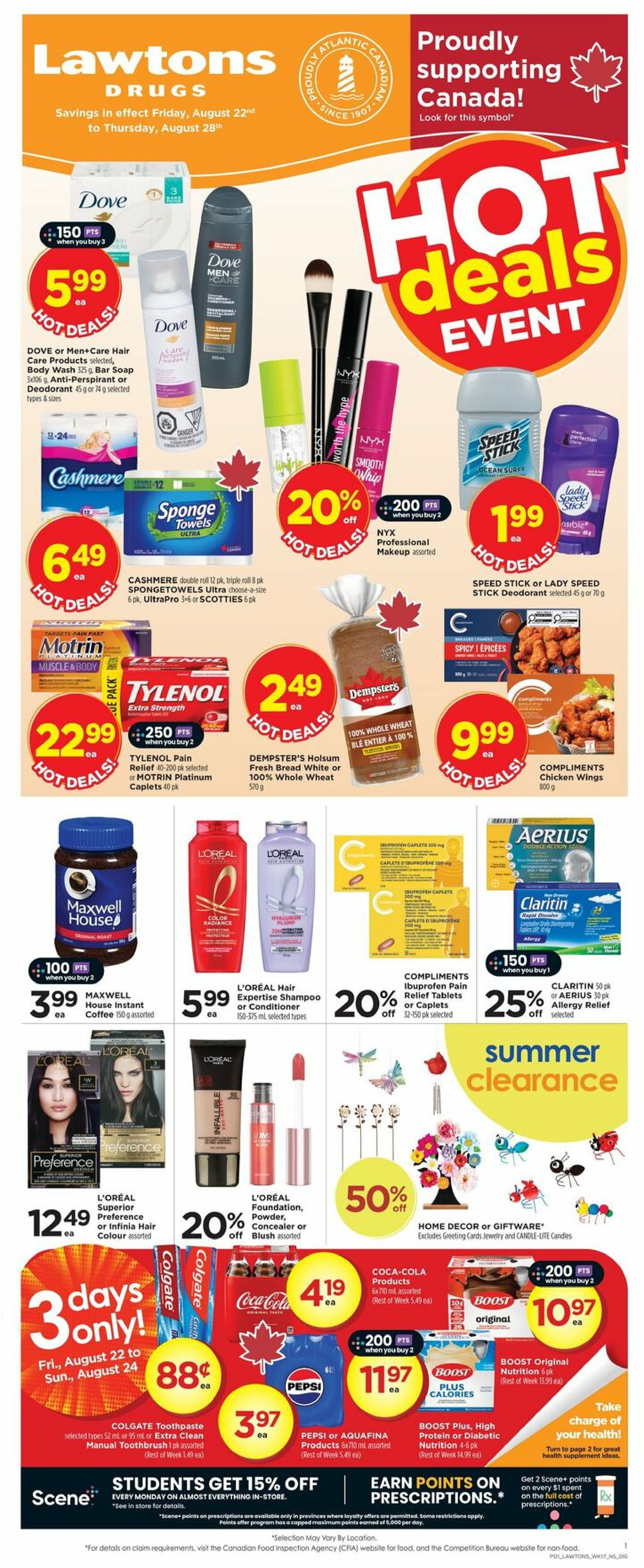 lawtons - Lawtons flyer valid from 08-22 - 08-28