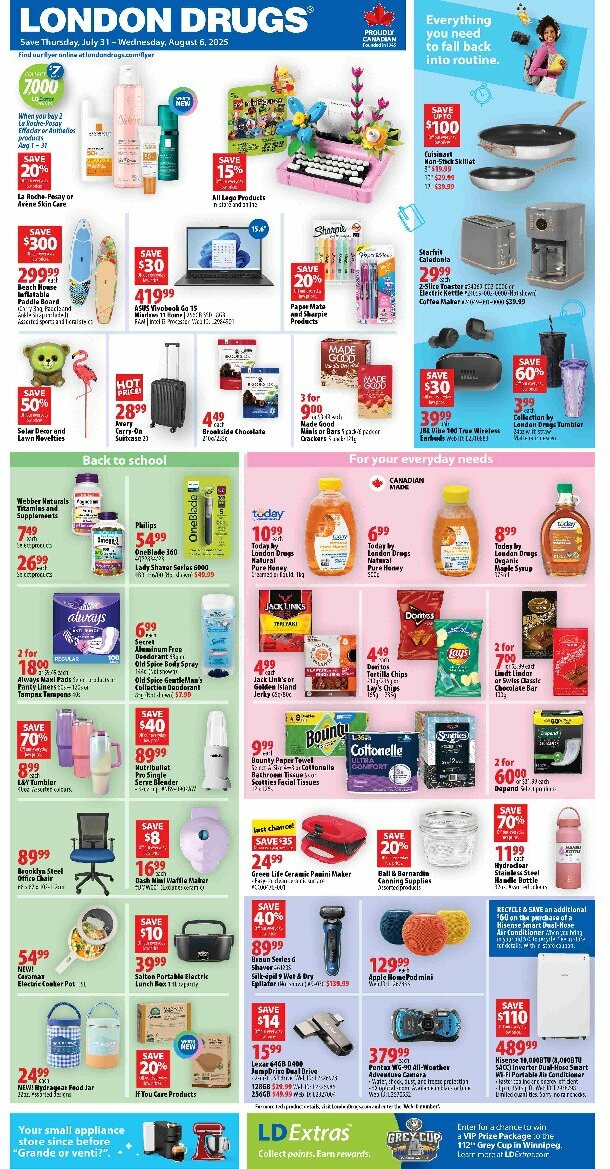 london-drugs - London Drugs flyer valid from 07-31 - 08-06