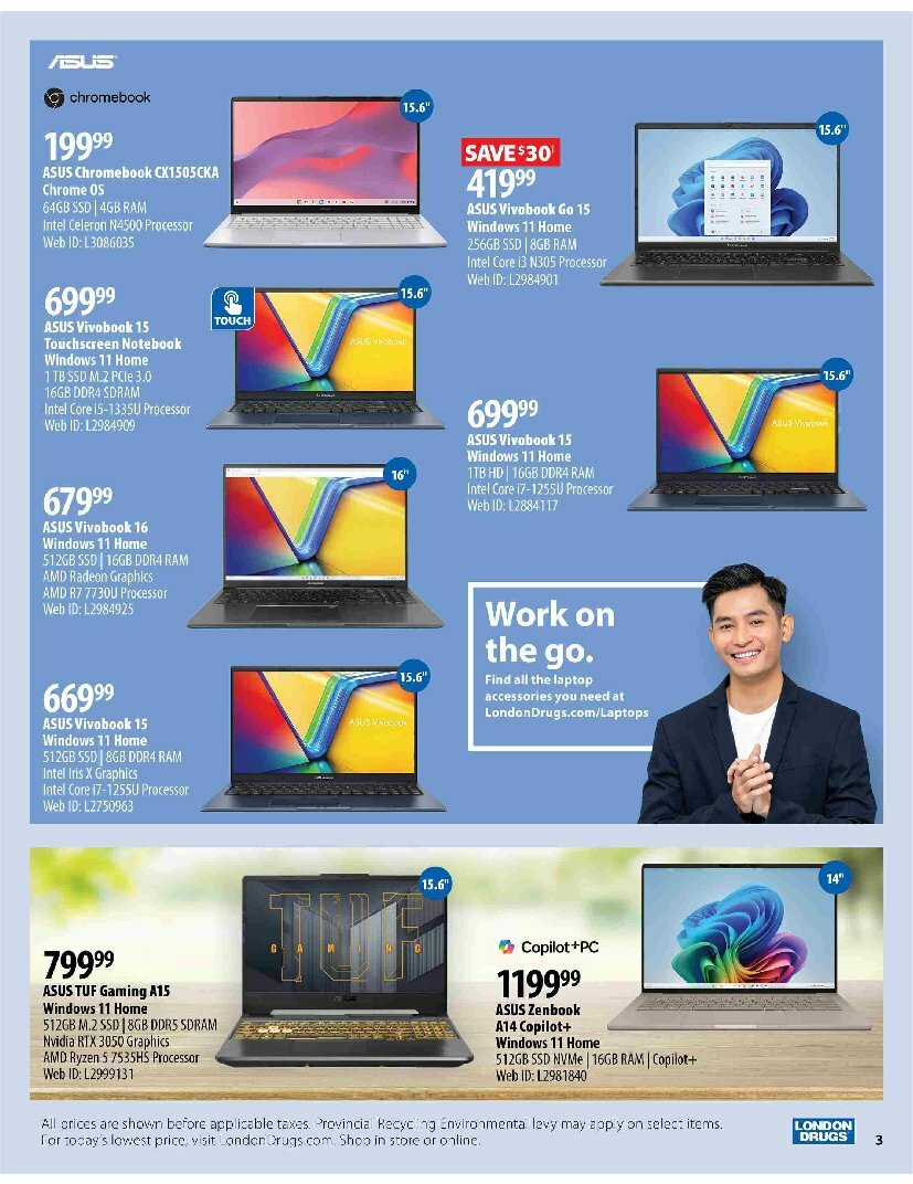 london-drugs - London Drugs - Back to School flyer valid from 07-31 - 08-13 - page: 3