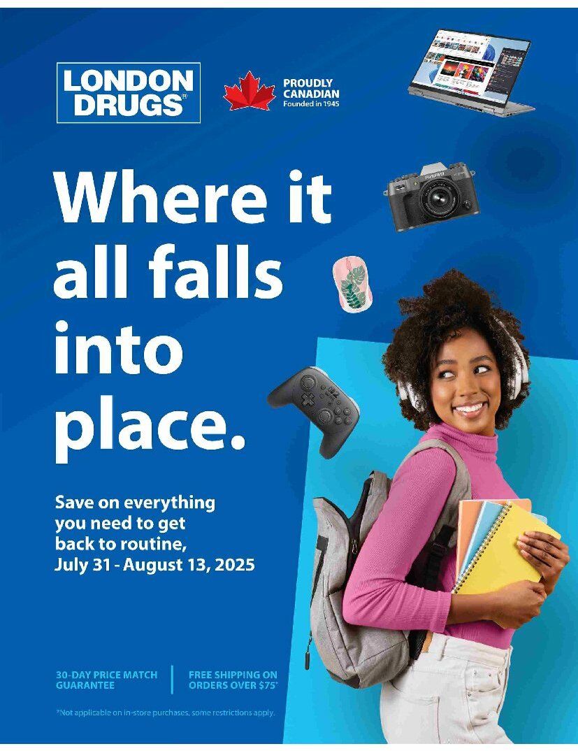 london-drugs - London Drugs - Back to School flyer valid from 07-31 - 08-13